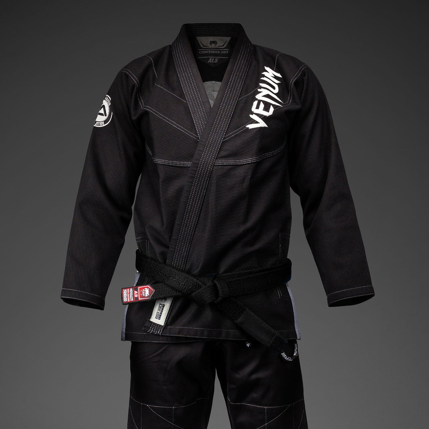 Venum x Roger Gracie Academy BJJ Gi - Schwarz