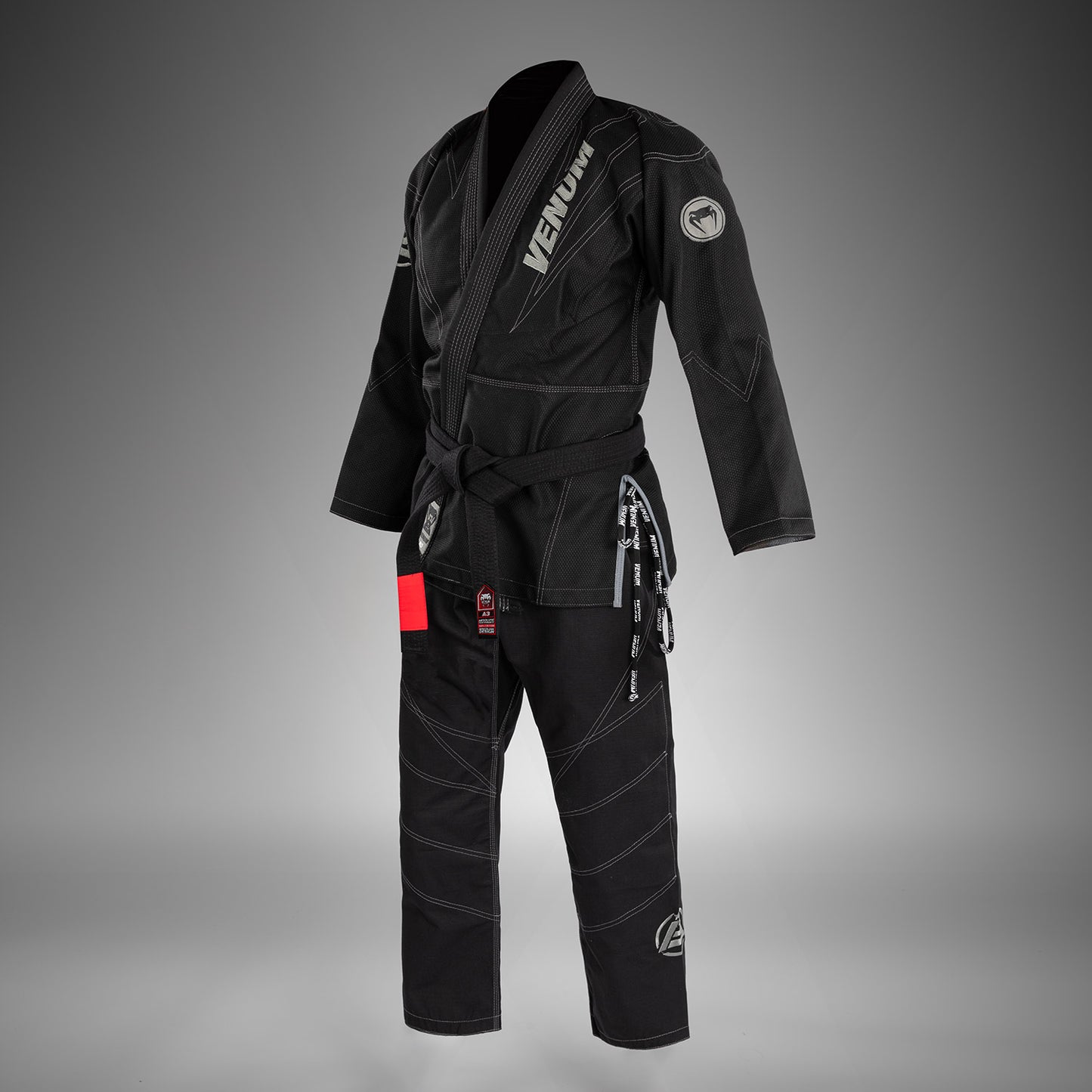 Venum x Polaris BJJ Gi - Schwarz/Grau