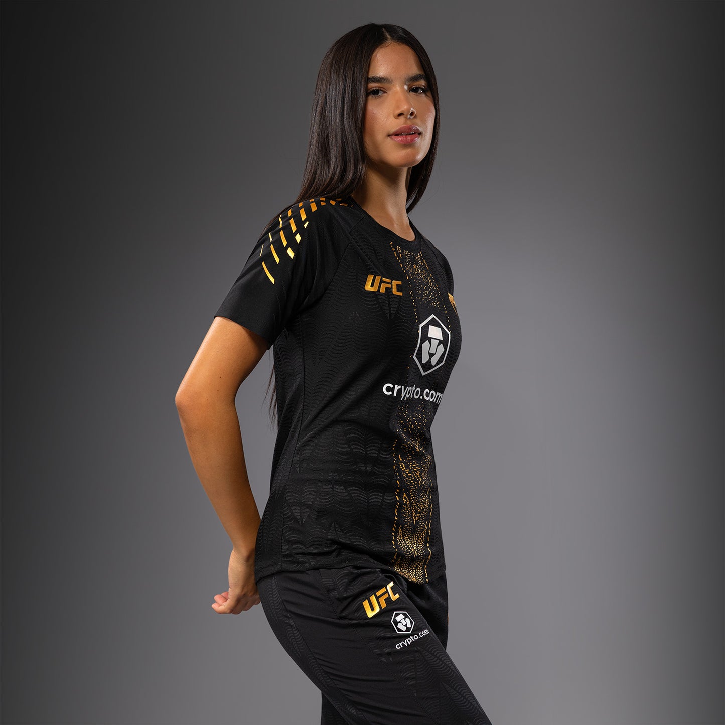 UFC Zenith by Venum Authentic Fight Night Offizielles Walkout-Trikot Damen - Champion