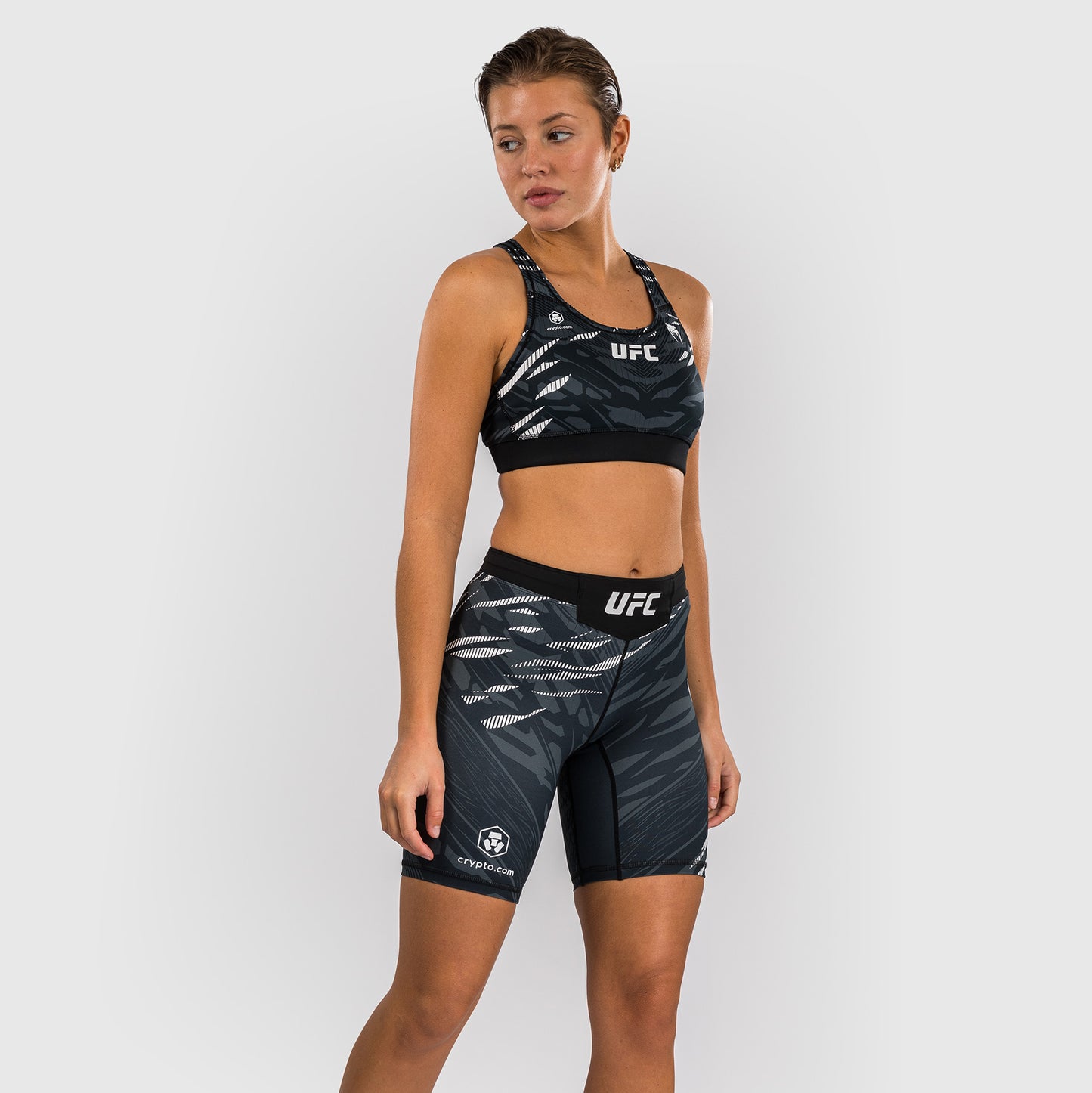 UFC Fusion by Venum Authentic Fight Night Damen Vale Tudo Short - Long Fit - Schwarz