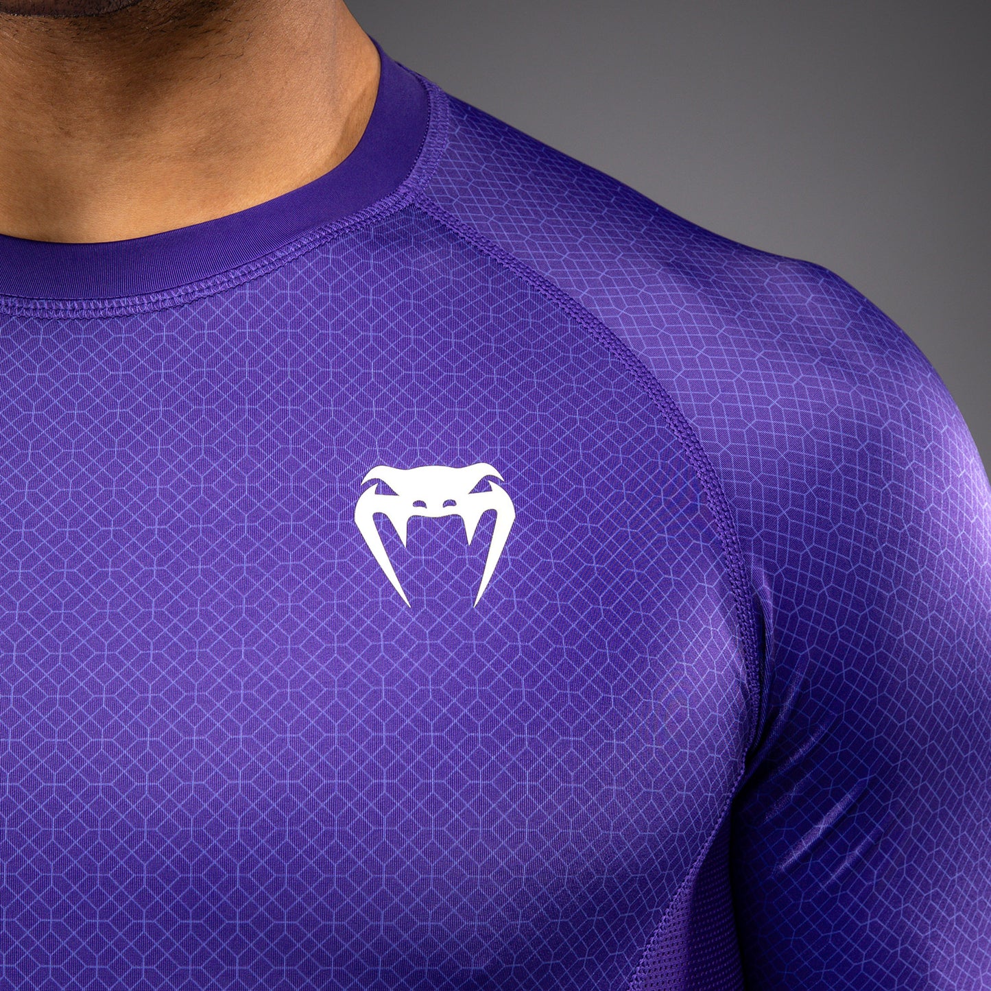 Venum x Roger Gracie Academy Kurzarm Rashguard - Lila