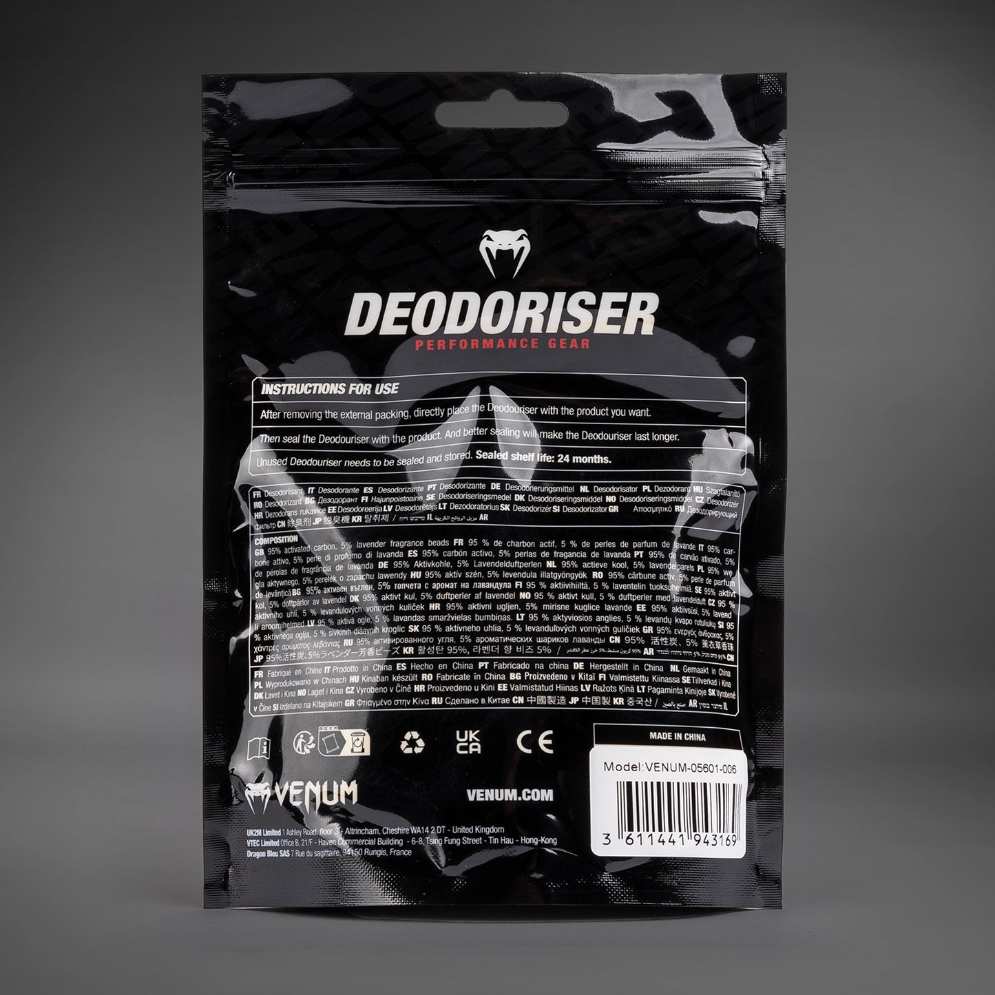 Venum Kontact Handschuh-Desodorierer - Zitrone
