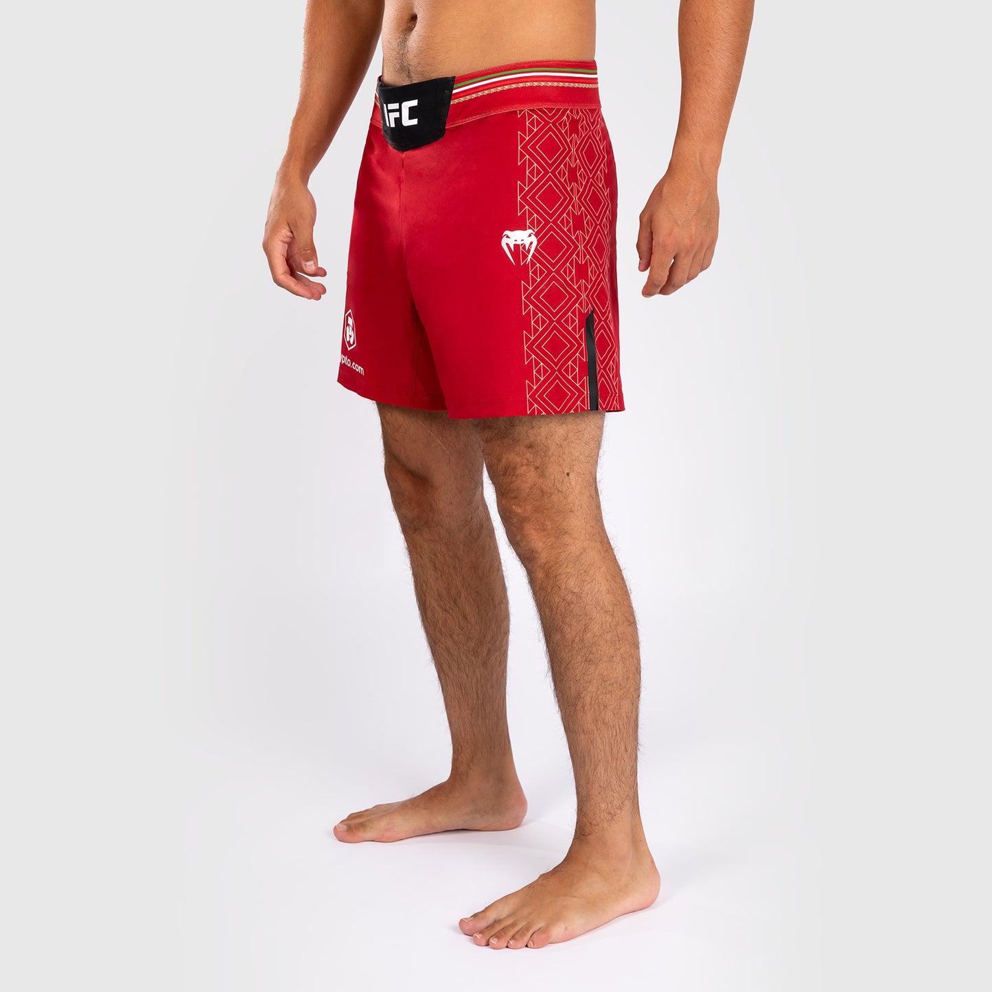 Noche UFC by Venum Authentic Fight Night Herren Fight Shorts - Kurze Passform - Rot