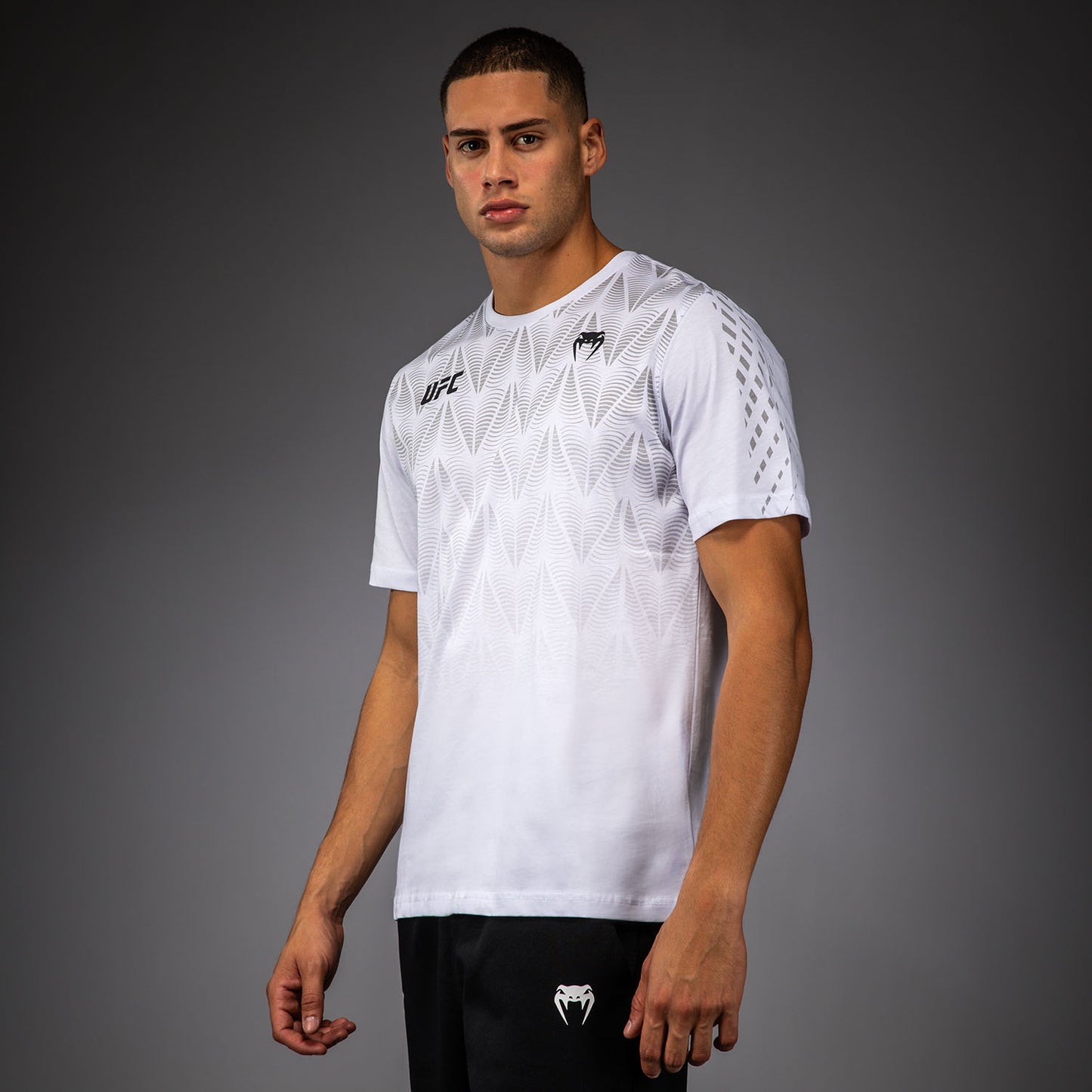 UFC Zenith by Venum Replica T-Shirt Herren - Weiß