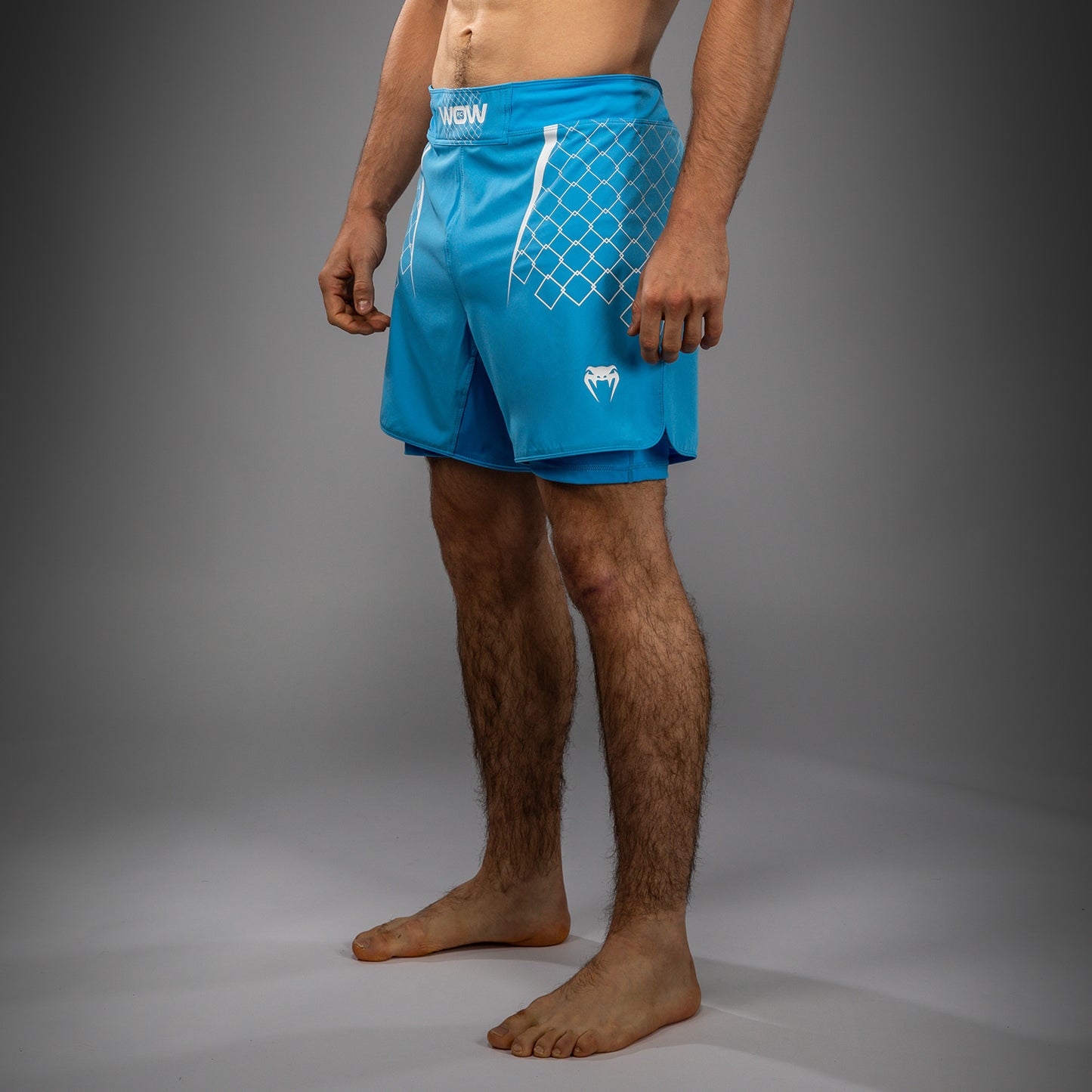 Venum x WOW FC Herren Kampfhosen - Pacific Blue