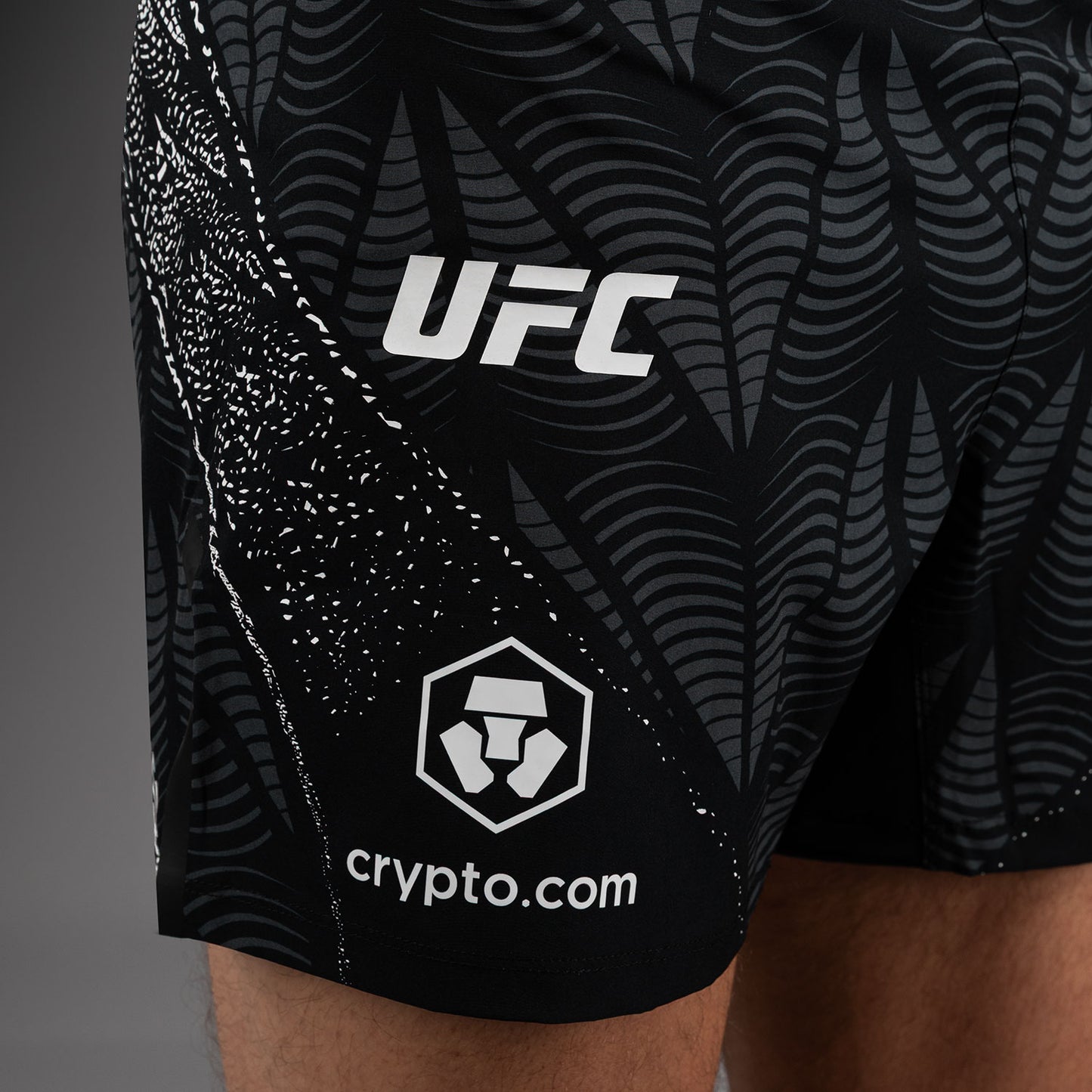 UFC Zenith by Venum Authentic Fight Night Kurze Passform Fight Short Herren Personalisiert - Schwarz
