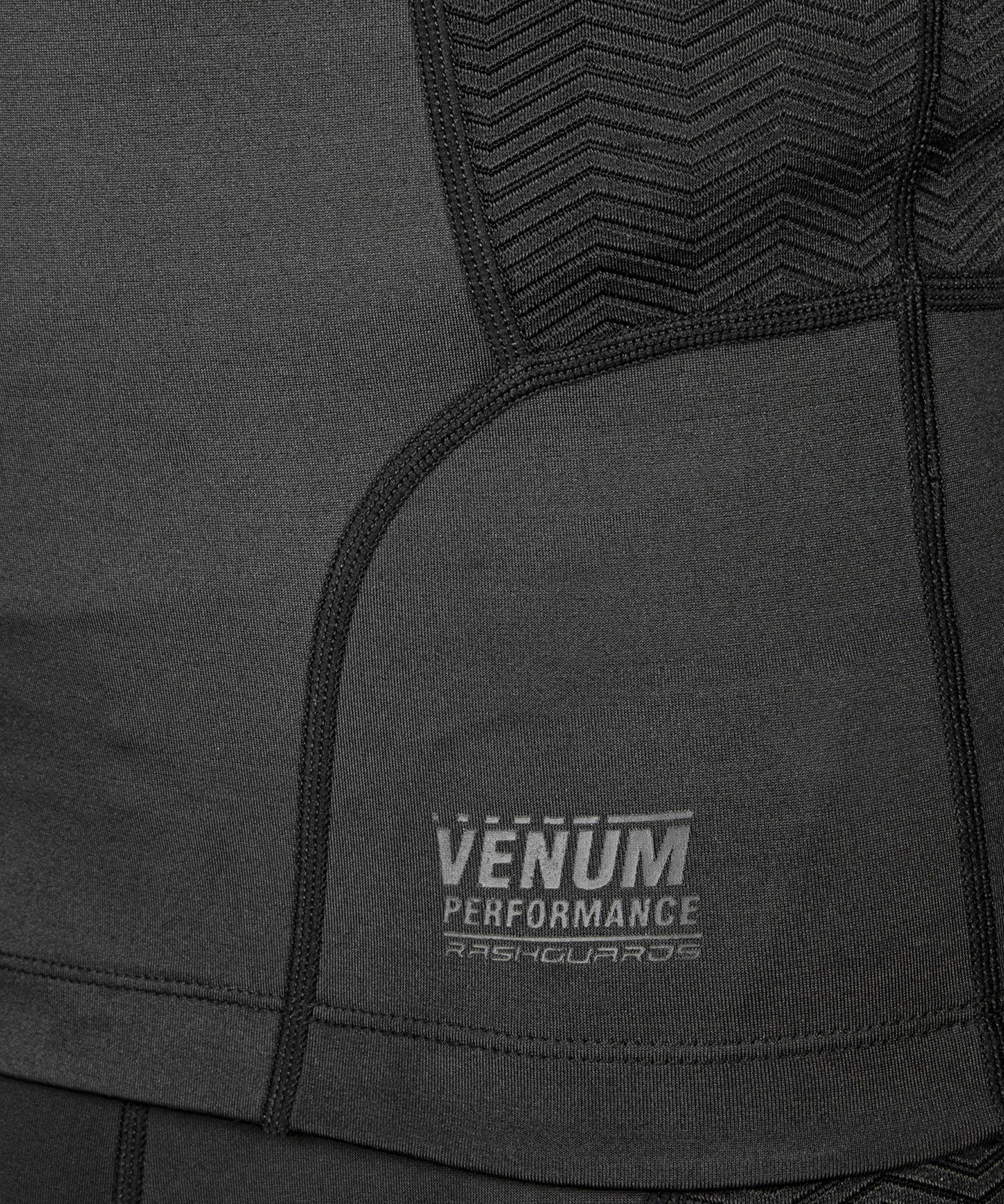 Rashguard Venum G-Fit - Langarm - Schwarz