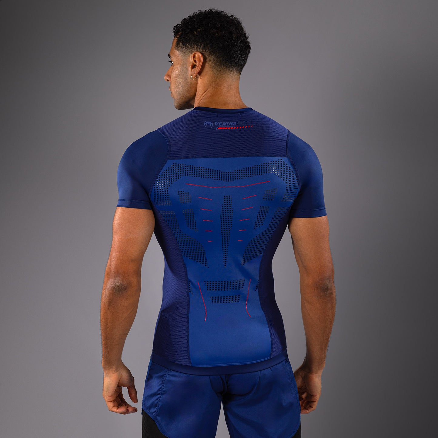 Venum Technical 3.0 Kurzarm Rashguard - Nachtblau