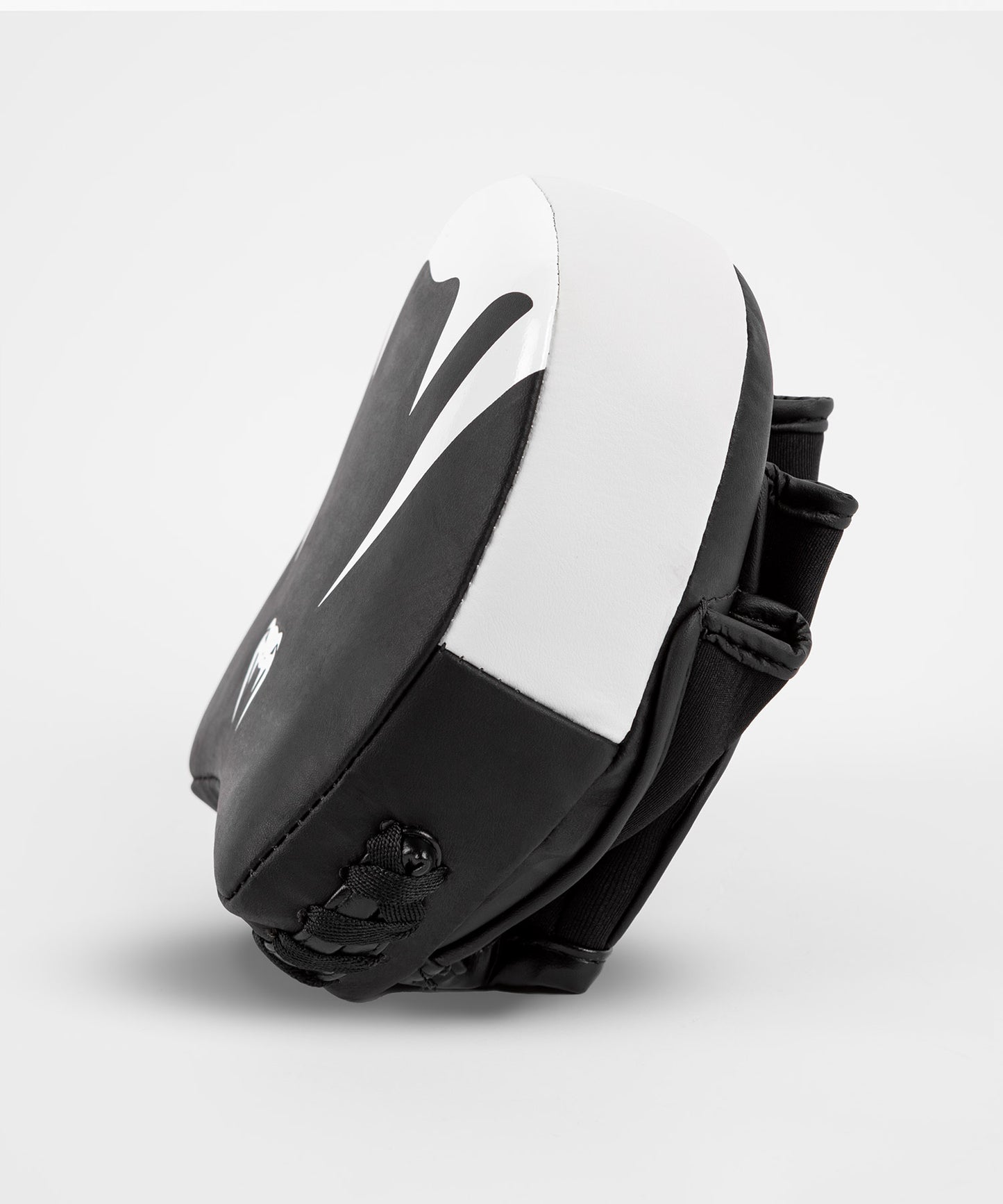 Venum Elite Thick Coaching Handschuhe Leder Mini (Paar) - Schwarz/Weiß