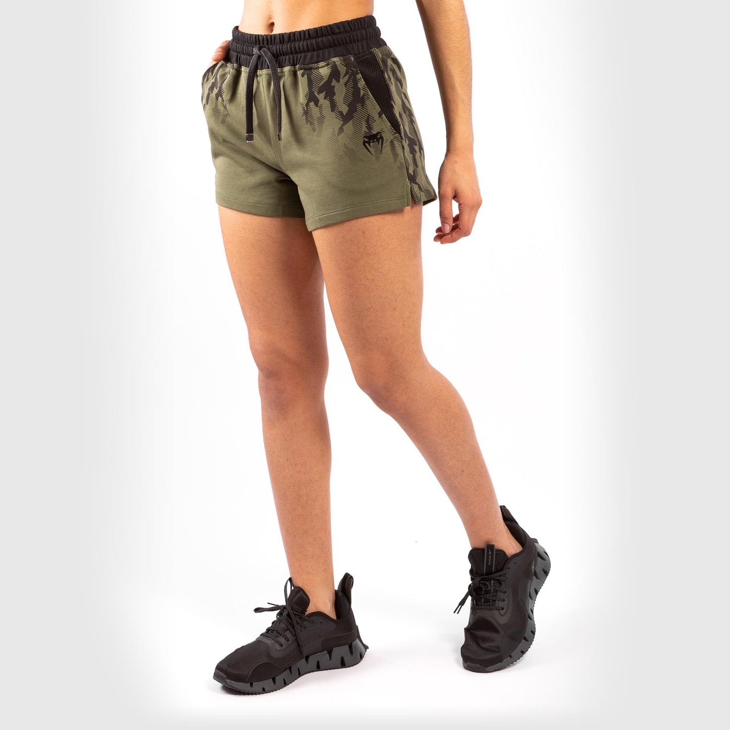UFC Venum Authentic Fight Week Damen Shorts - Khaki
