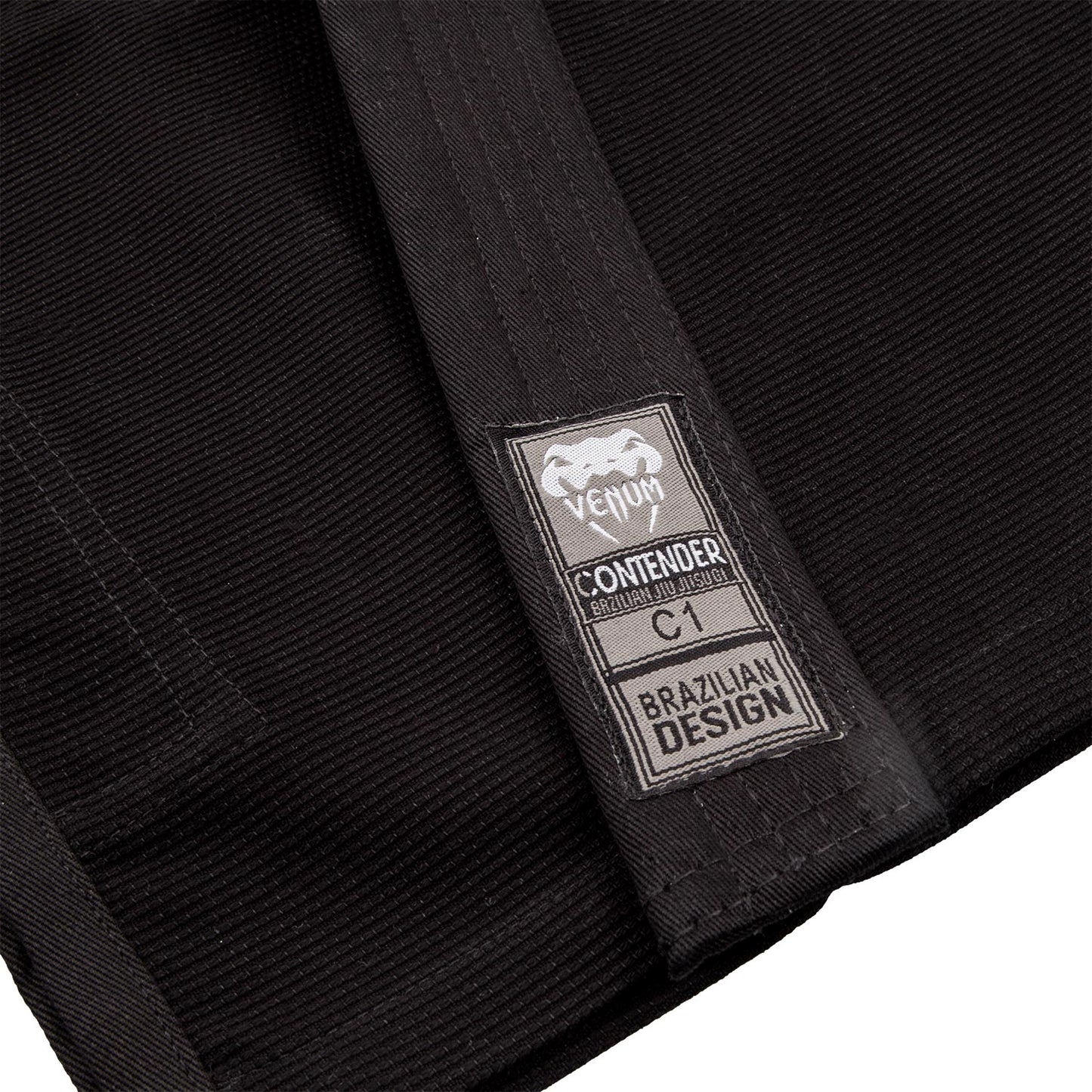 Venum Contender Kids BJJ Gi (Weißer Gürtel angeboten) - Schwarz