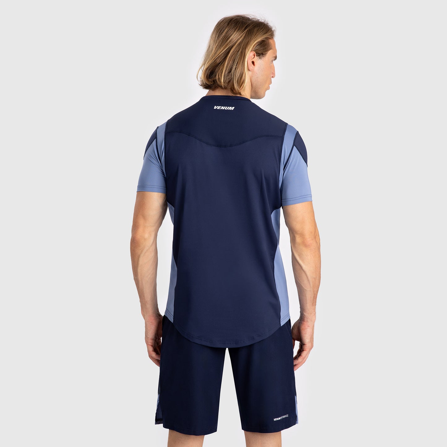 Venum Tempest Herren Dry-Tech T-Shirt - Marineblau/Blau