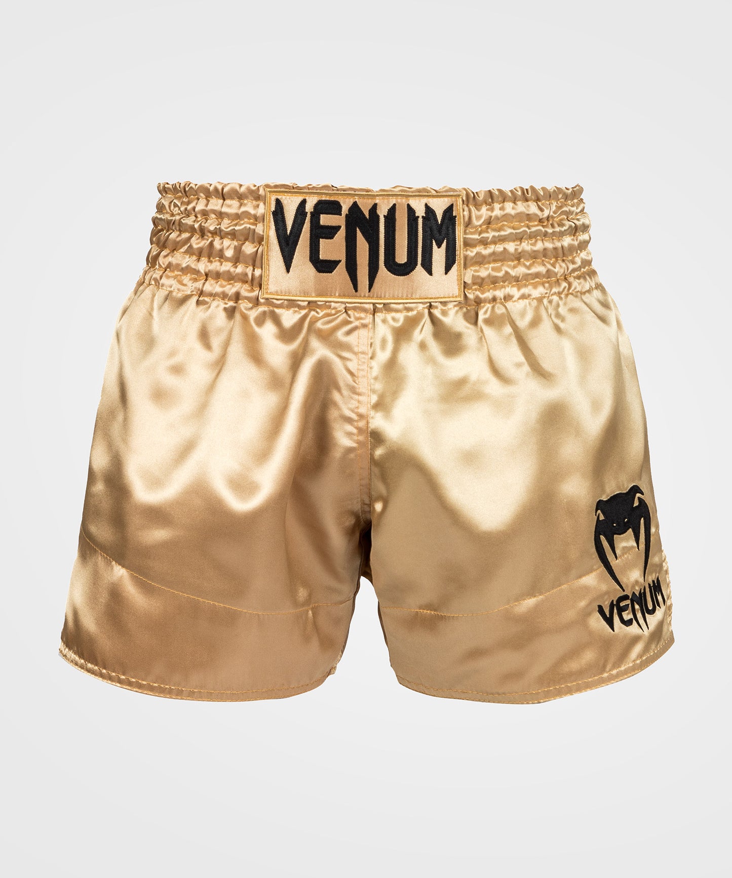 Venum Klassische Thai-Boxshorts Gold/Schwarz
