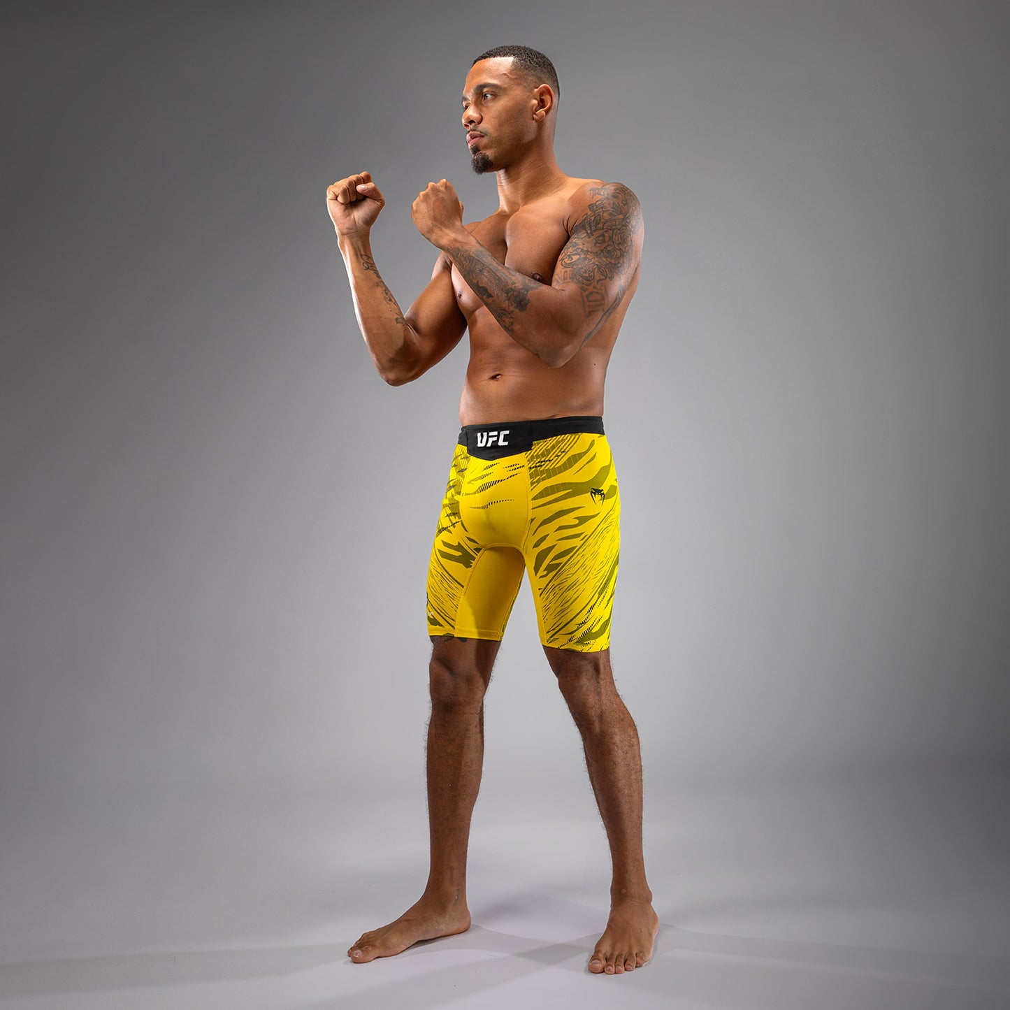 UFC Fusion by Venum Personalized Authentic Fight Night Herren Vale Tudo Short - Gelb