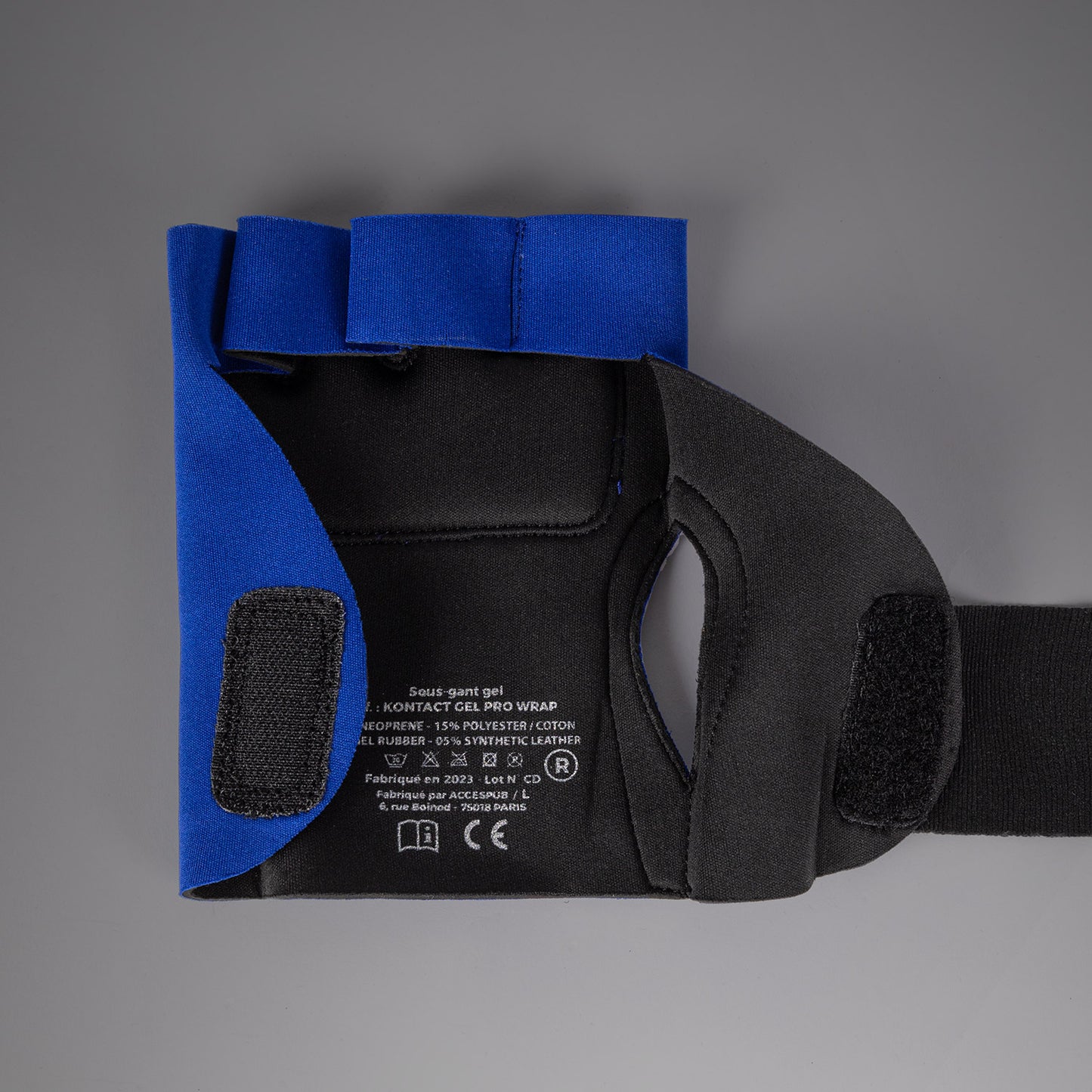 Venum Kontact Handschuh Wraps - Royalblau/Silber