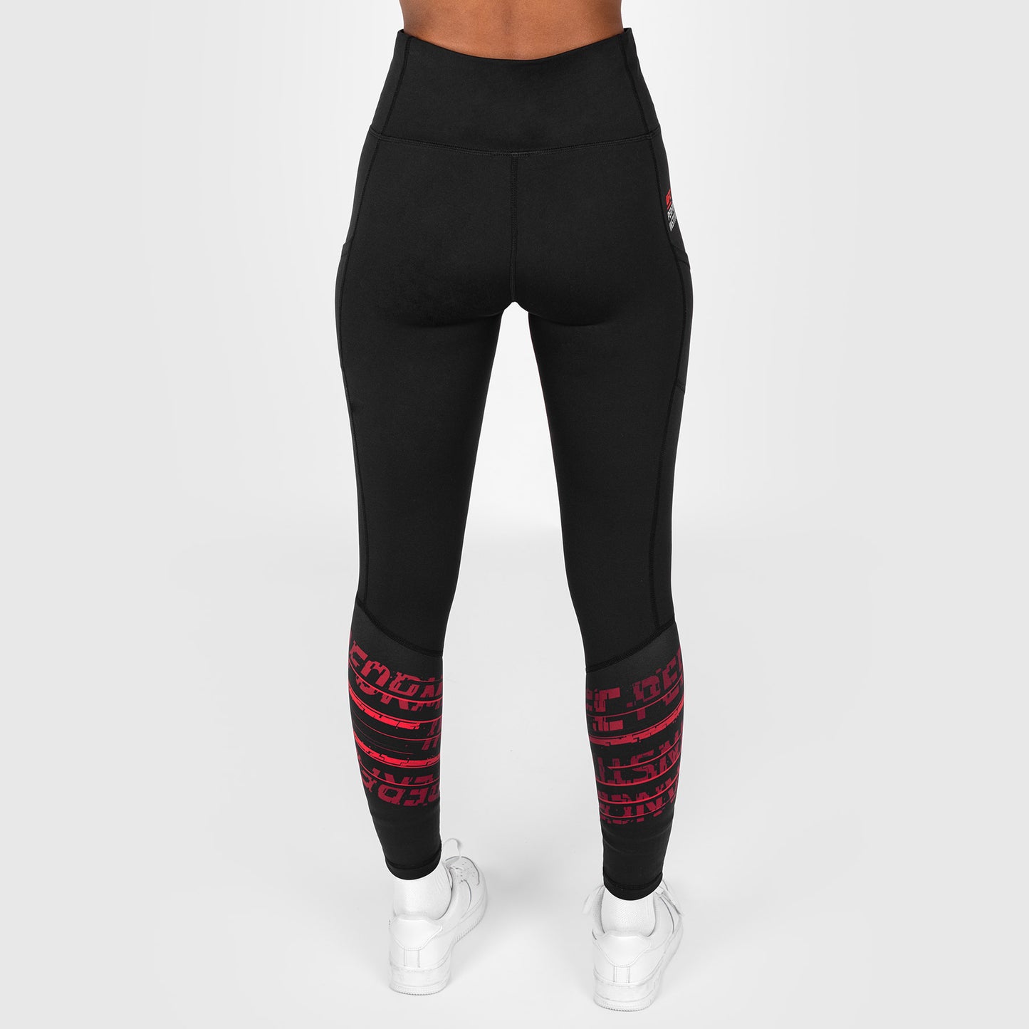 UFC Venum Performance Institute 2.0 Performance Tight für Frauen - Schwarz/Rot