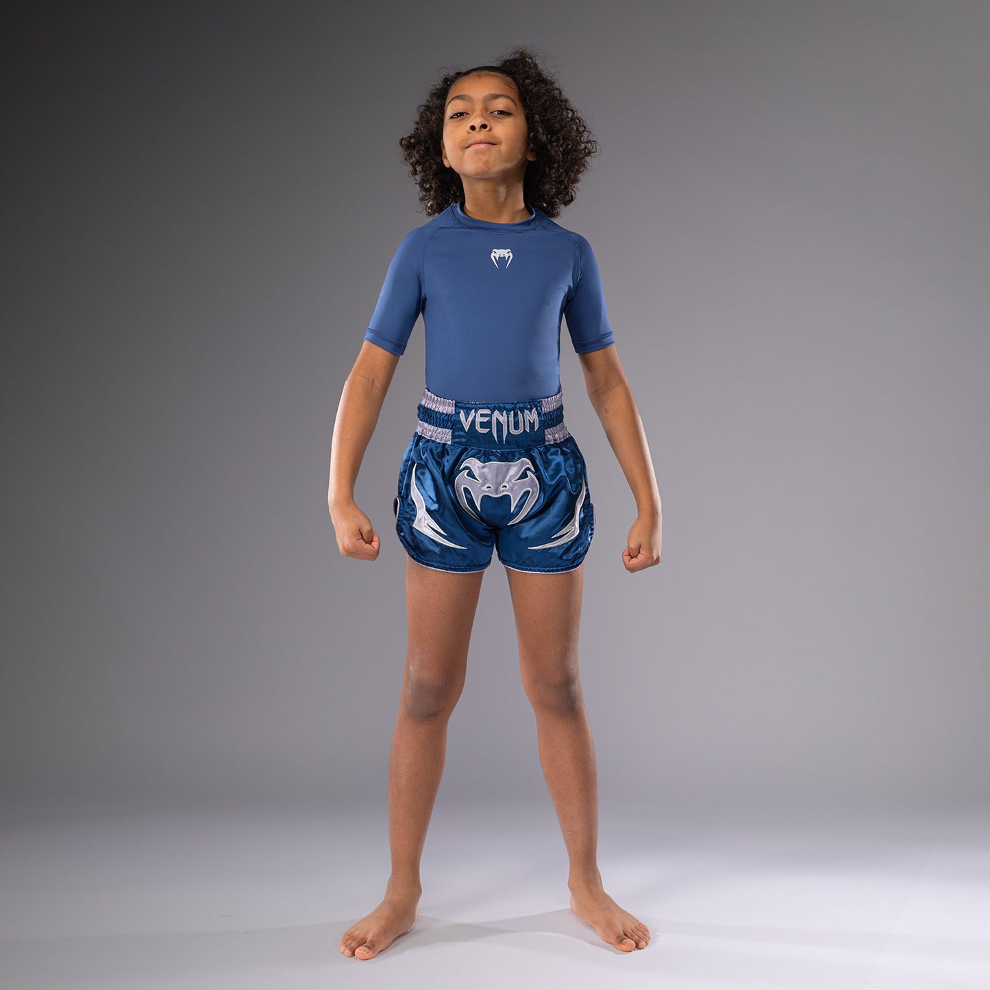 Venum Inferno Kinder Thai Shorts - Königsblau