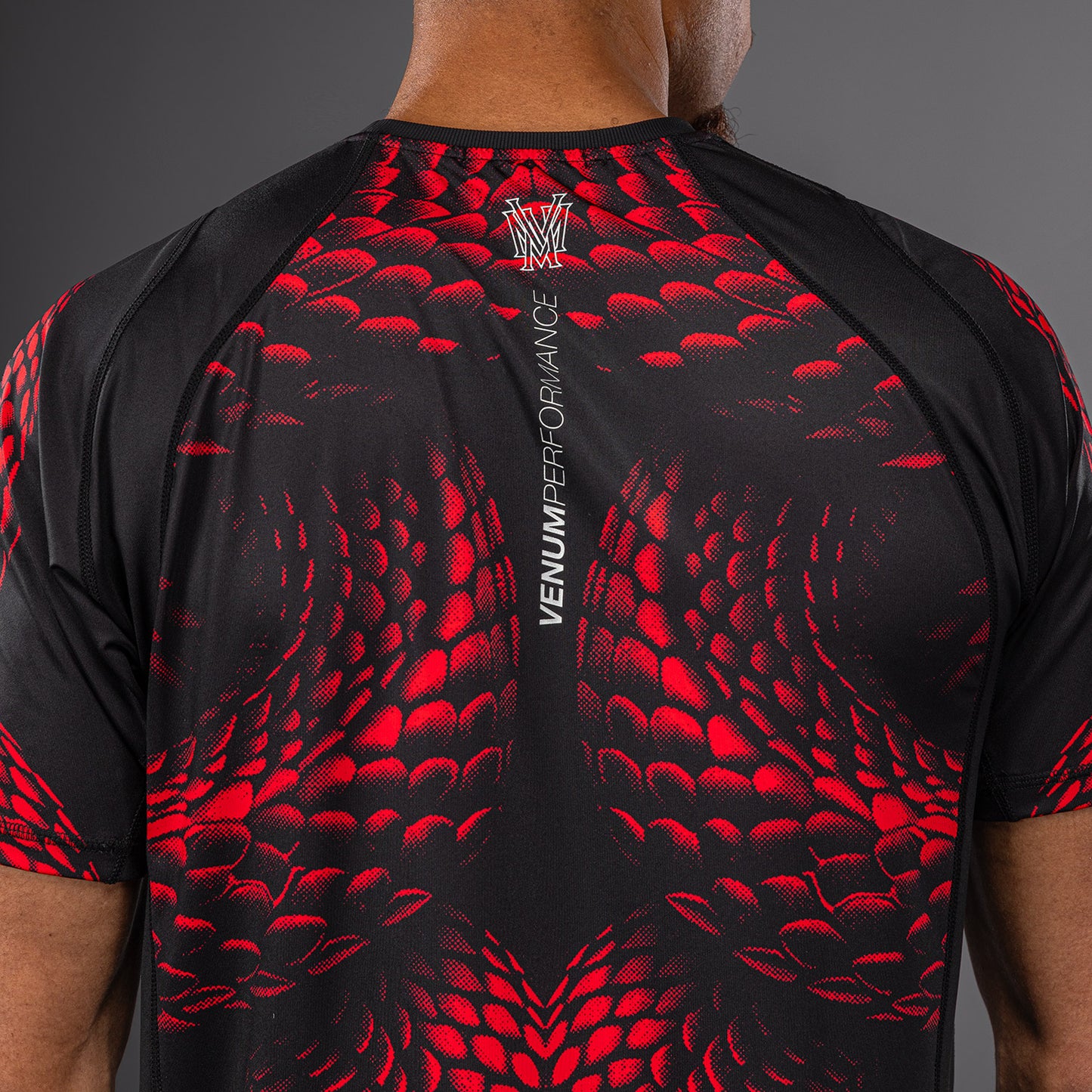 Venum Matupa Dry-Tech-T-Shirt - Schwarz/Rot/Silber