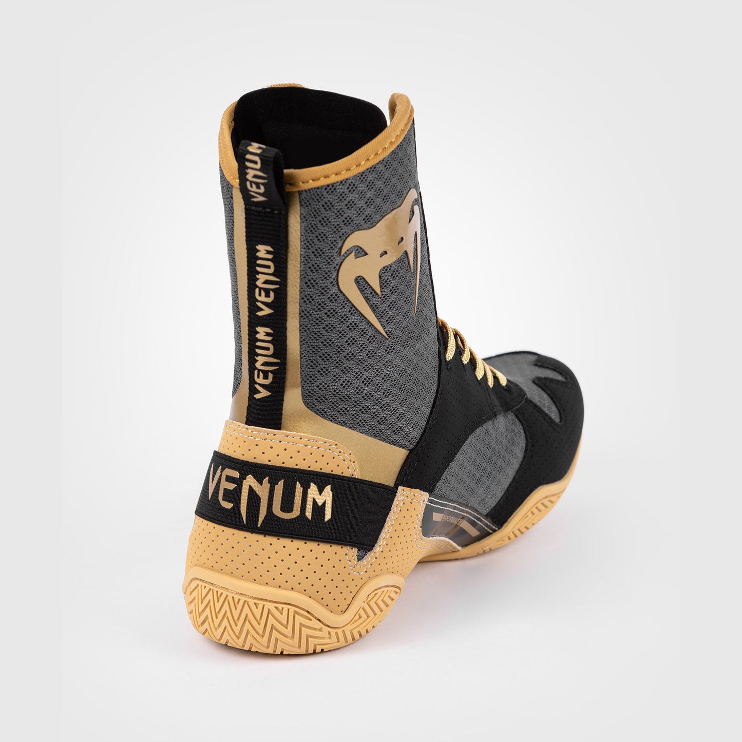 Venum Elite Boxing Schuhe - Schwarz/Beige