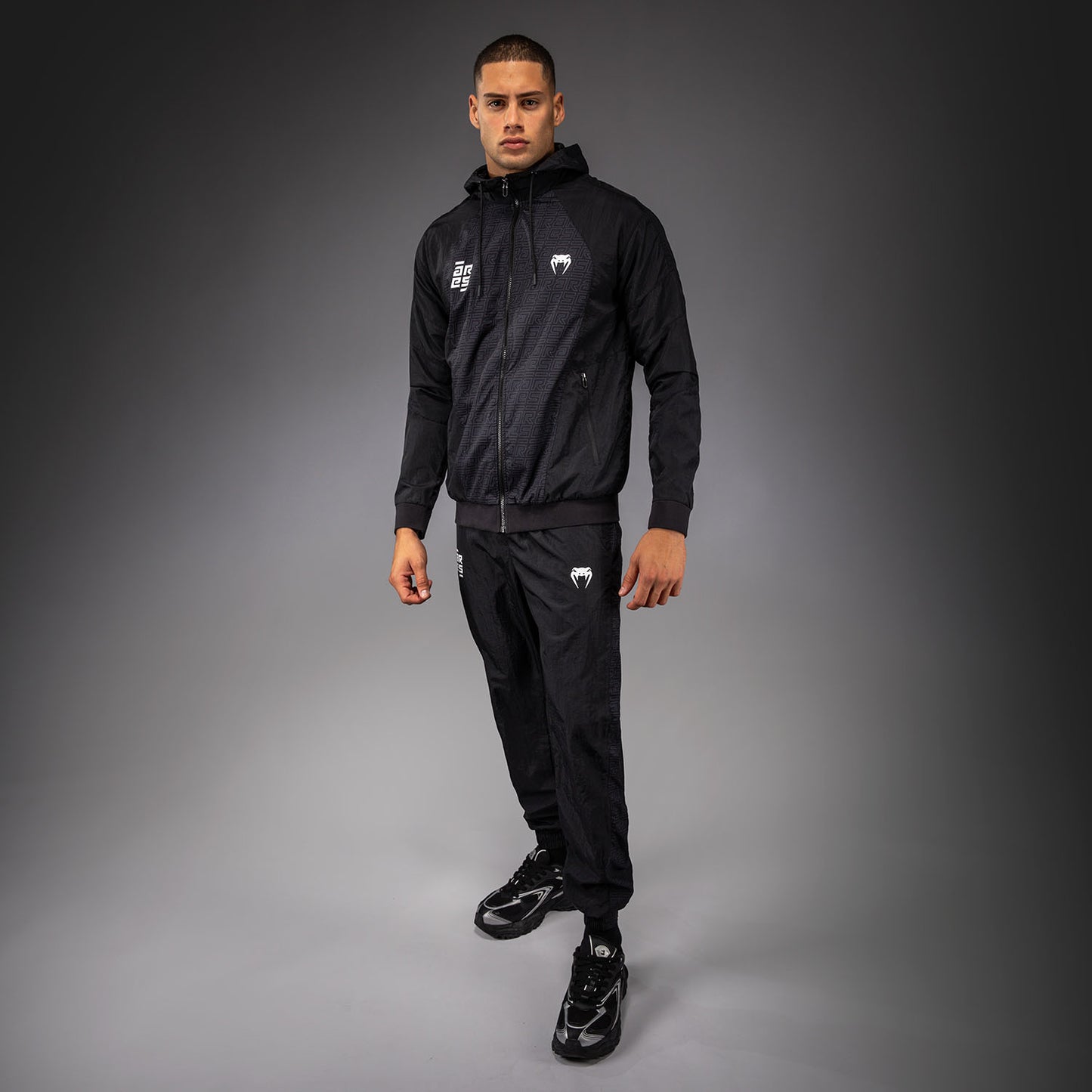 Venum x Ares Jacke mit Reißverschluss – Schwarz
