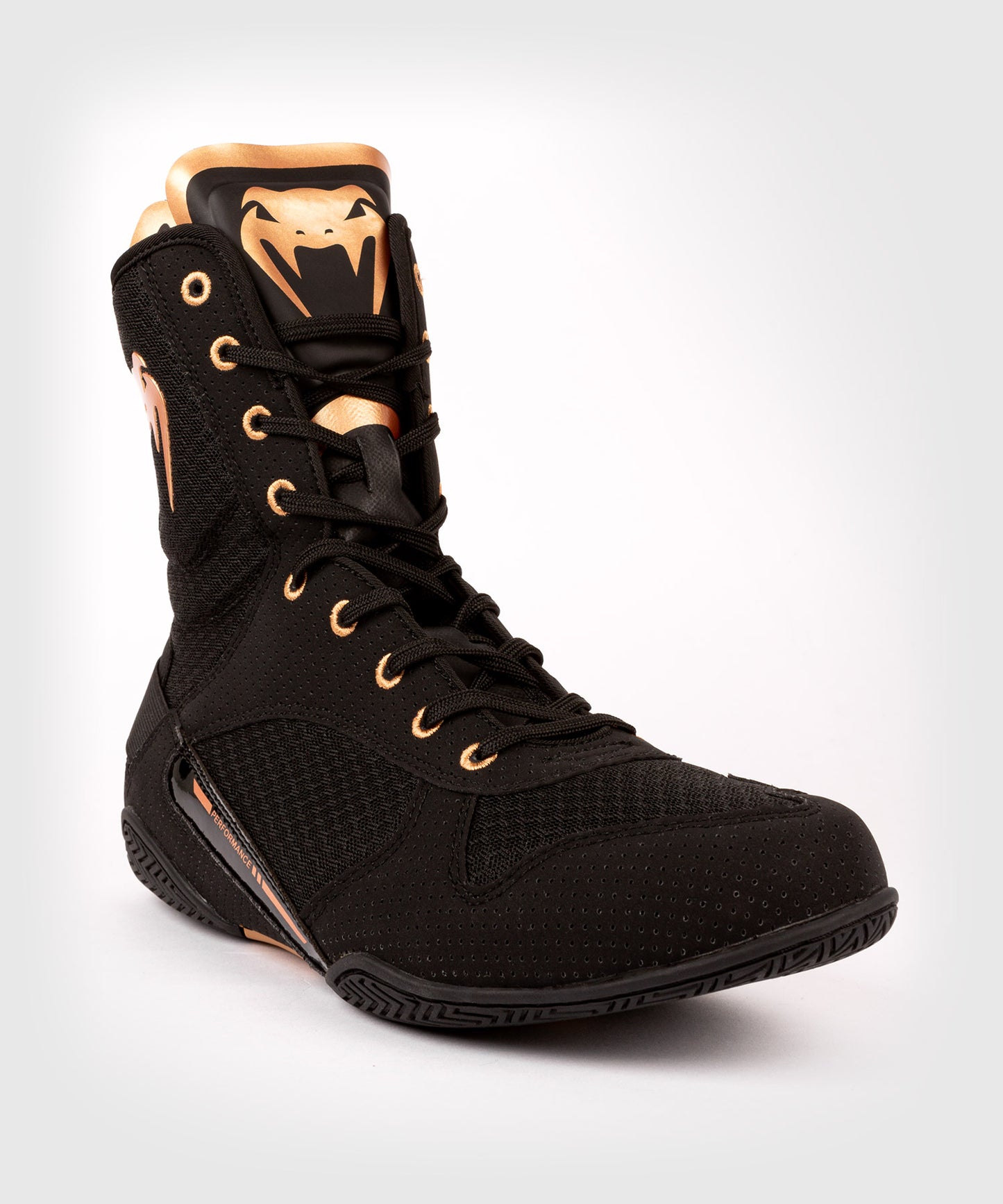 Elite Boxschuhe - Schwarz/Bronze