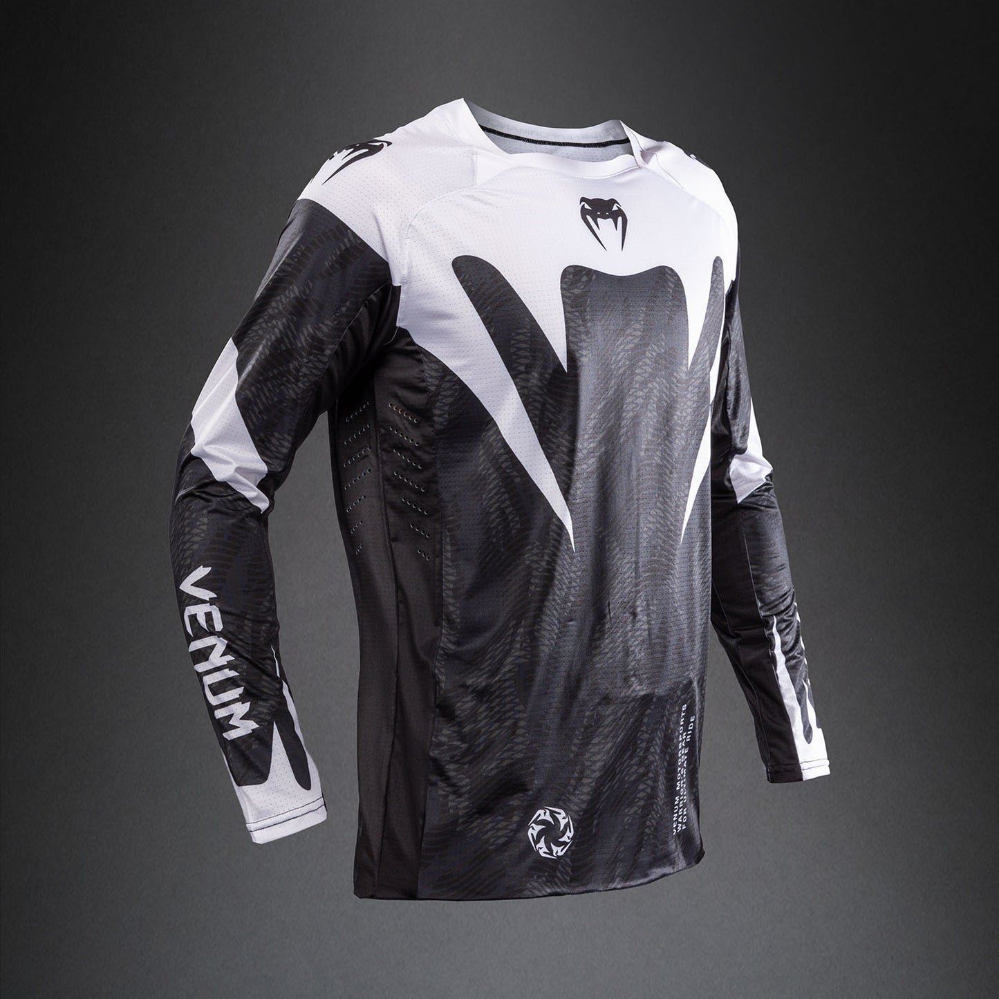 Venum MX Elite Motorsports-Trikot - Schwarz