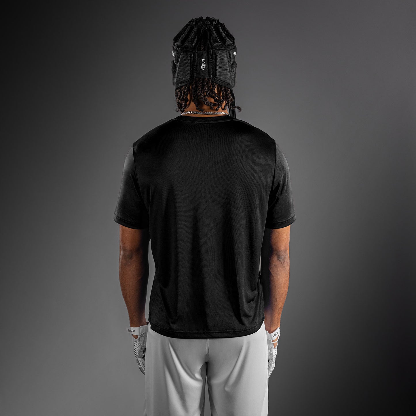 Venum Lineup Performance Kurzarm T-Shirt - Schwarz/Weiß