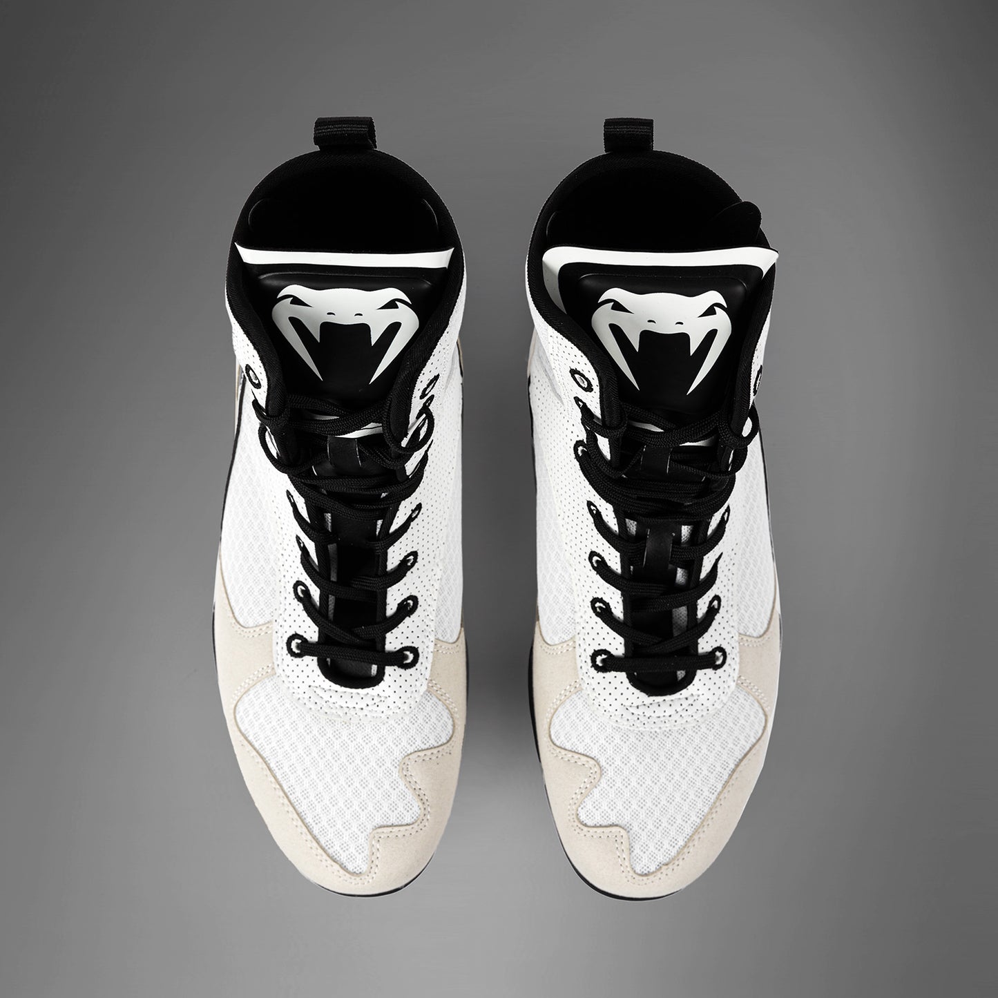 Venum Elite Boxschuhe - Weiß/Schwarz