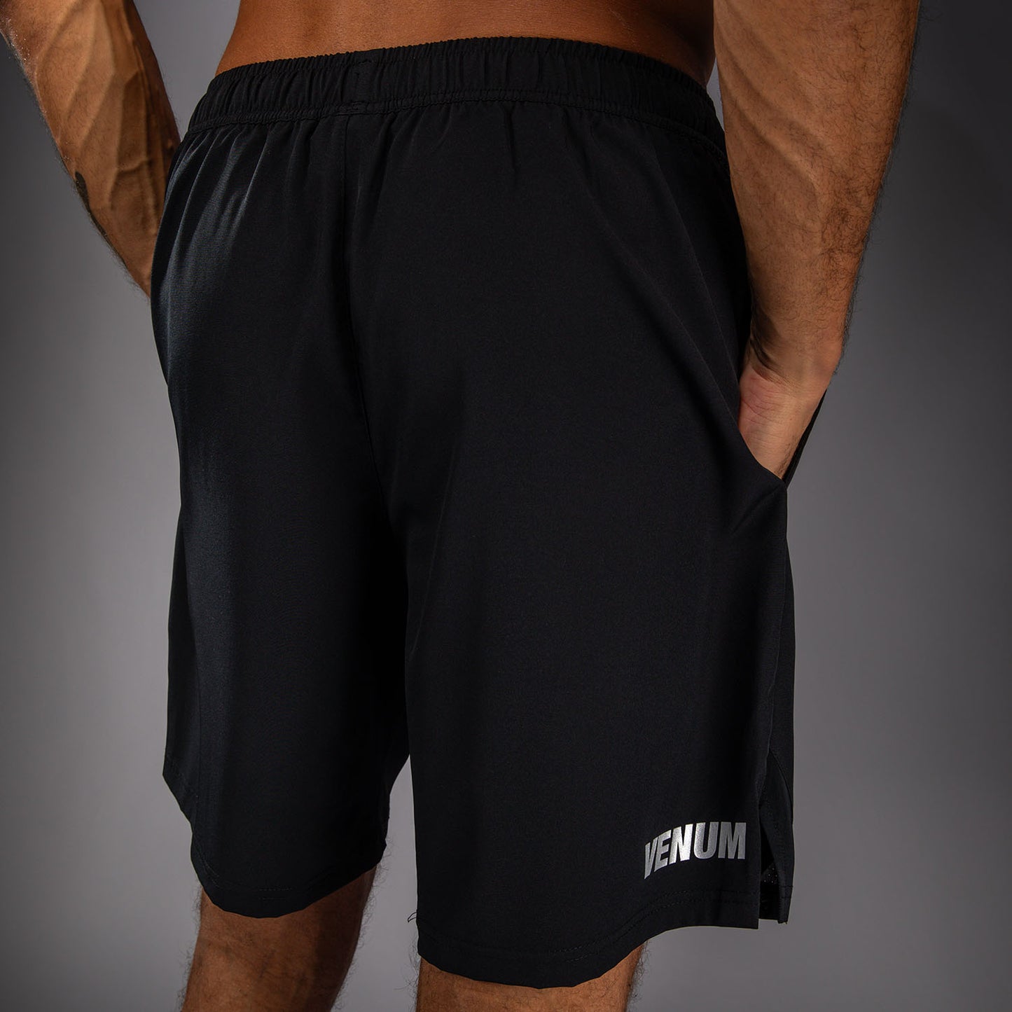 Venum Contender Trainingsshorts - Schwarz/Silber