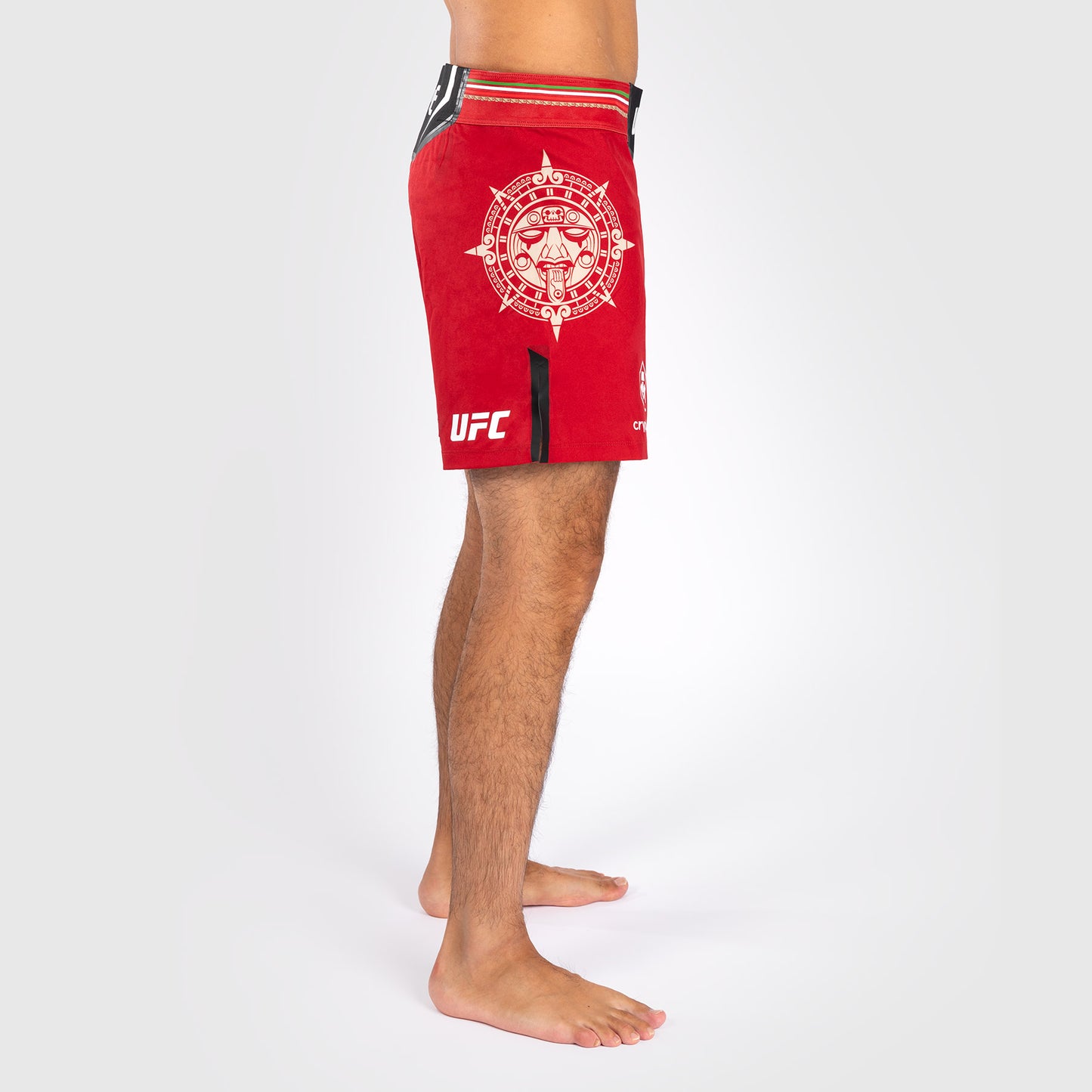 Noche UFC by Venum Authentic Fight Night Herren Fight Shorts - Kurze Passform - Rot