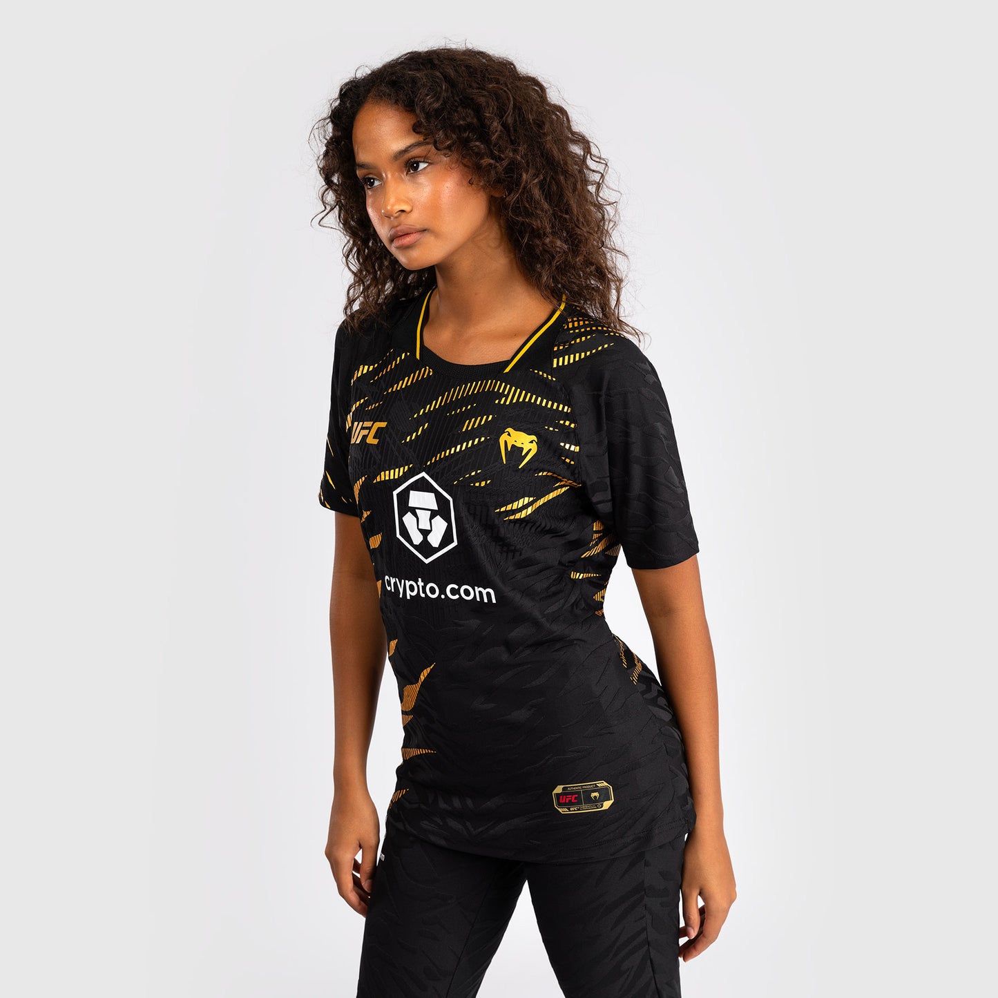 UFC Fusion by Venum Personalized Authentic Fight Night Damen Walkout Jersey - Champion