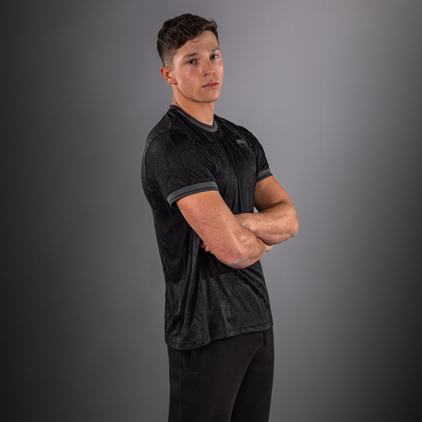 Venum Aegis Dry-Tech-T-Shirt – Schwarz