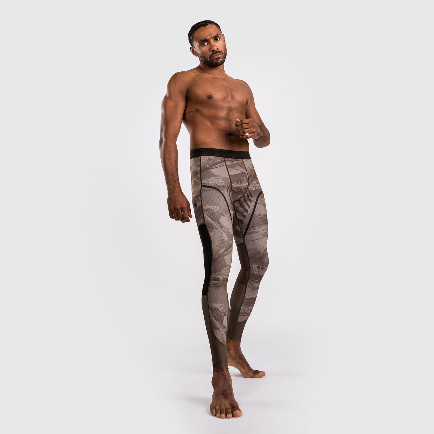Venum Electron 3.0 Kompressionshosen - Sand