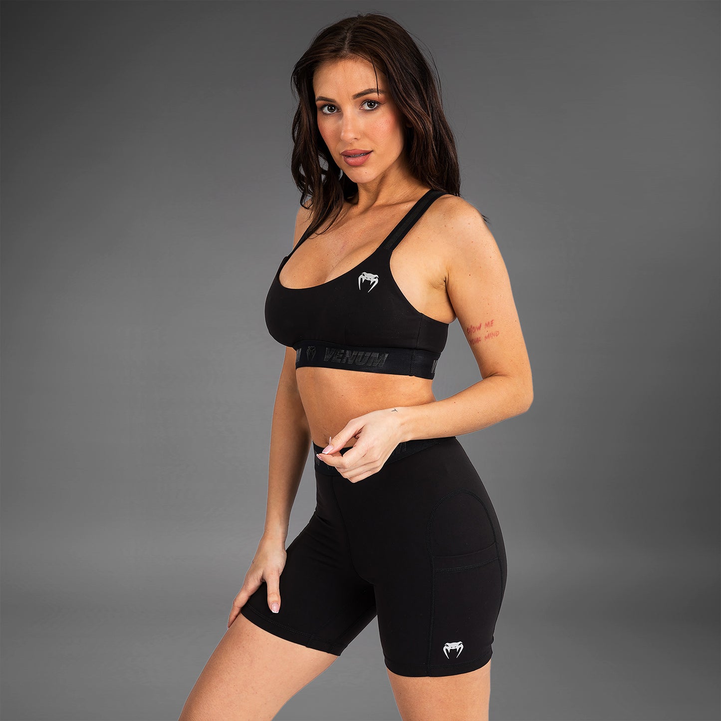 Venum Elevate Sport-BH für Frauen - Schwarz