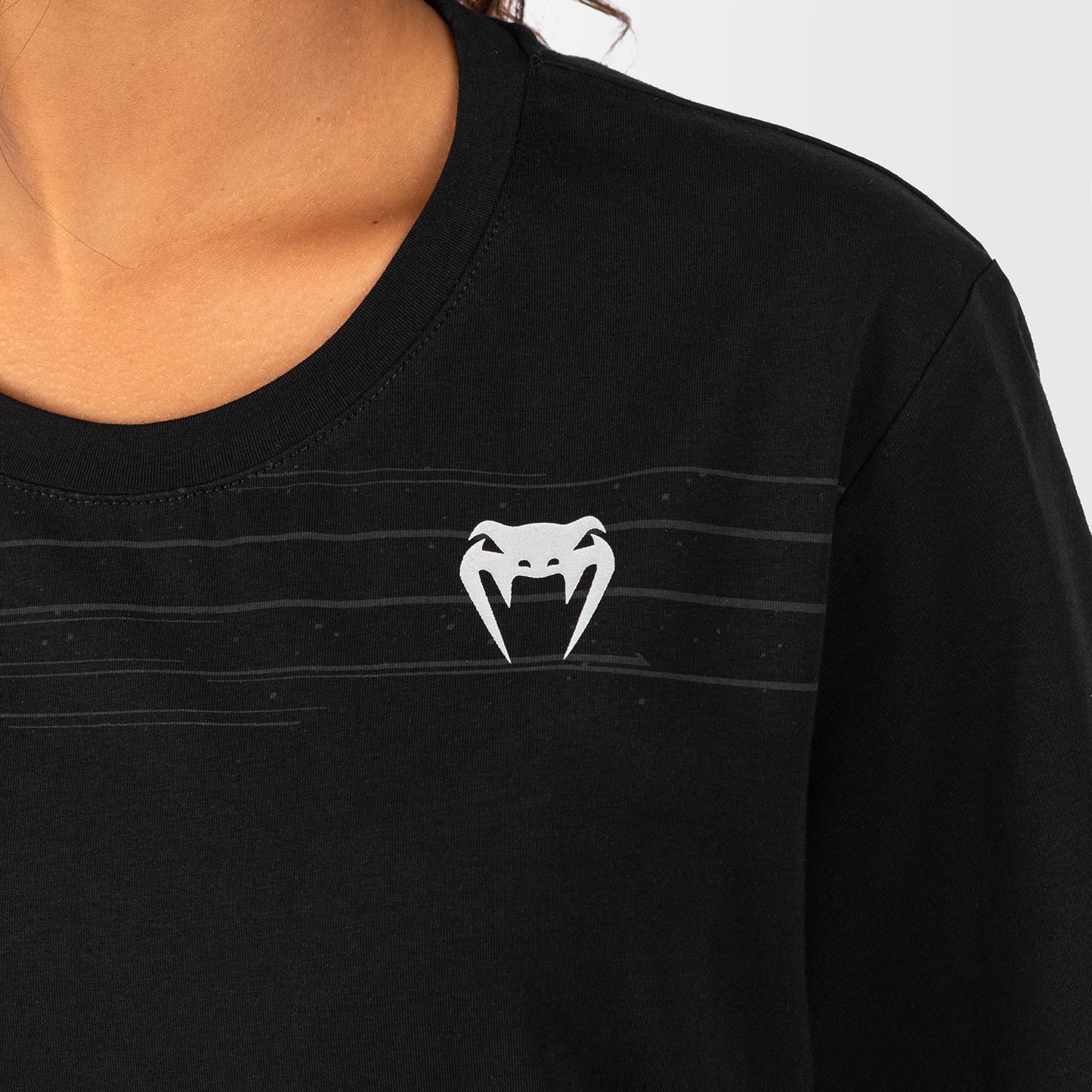 UFC Venum Performance Institute 2.0  Damen T-Shirt - Schwarz/Rot