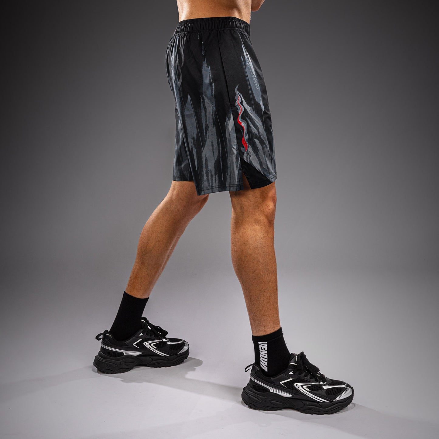 Venum Demon Training Shorts - Schwarz/Grau