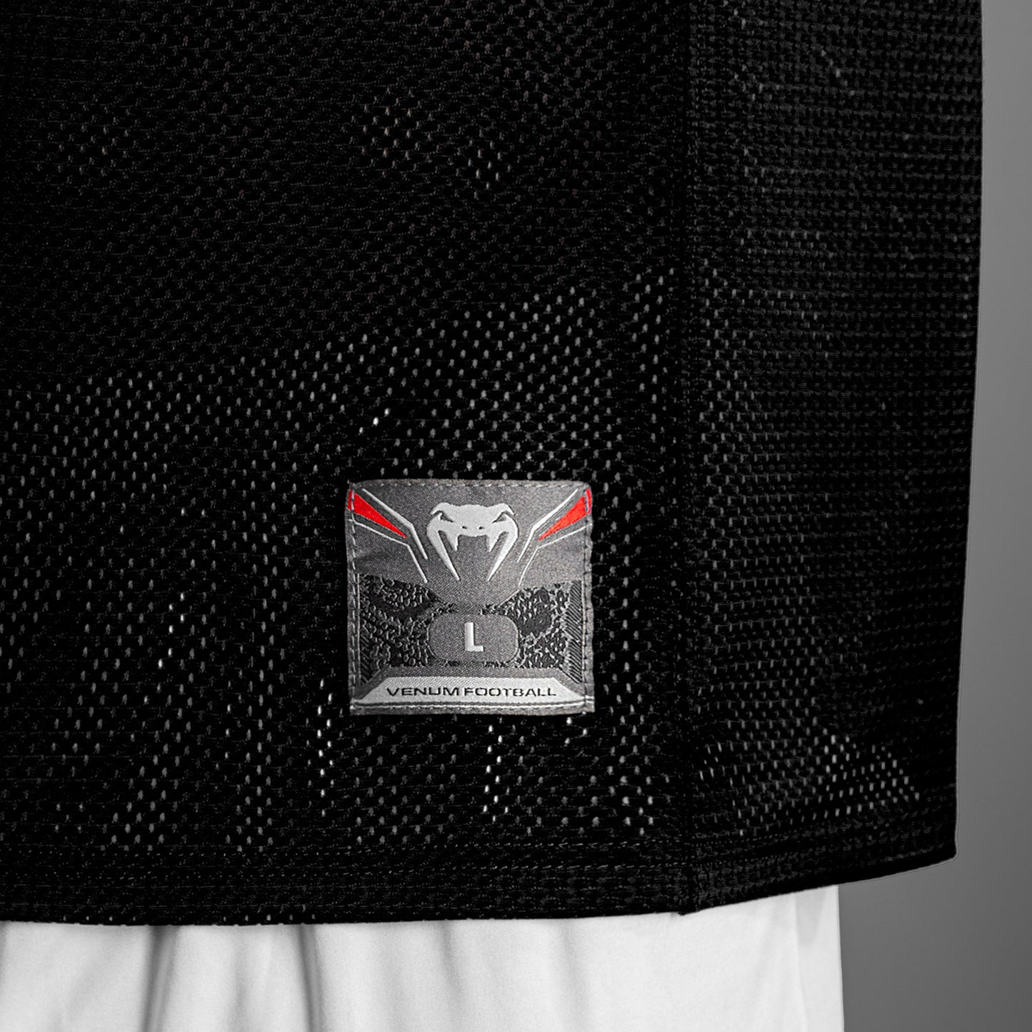 Venum Elite Fußball Kurzarmtrikot - Schwarz