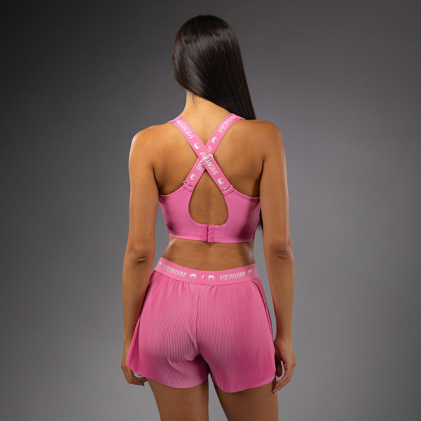 Venum Essential X Women's Sport-BH – Candy Pink