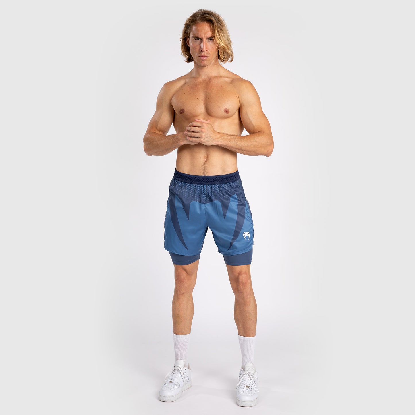 Venum Attack Herren Fightshorts - Marineblau