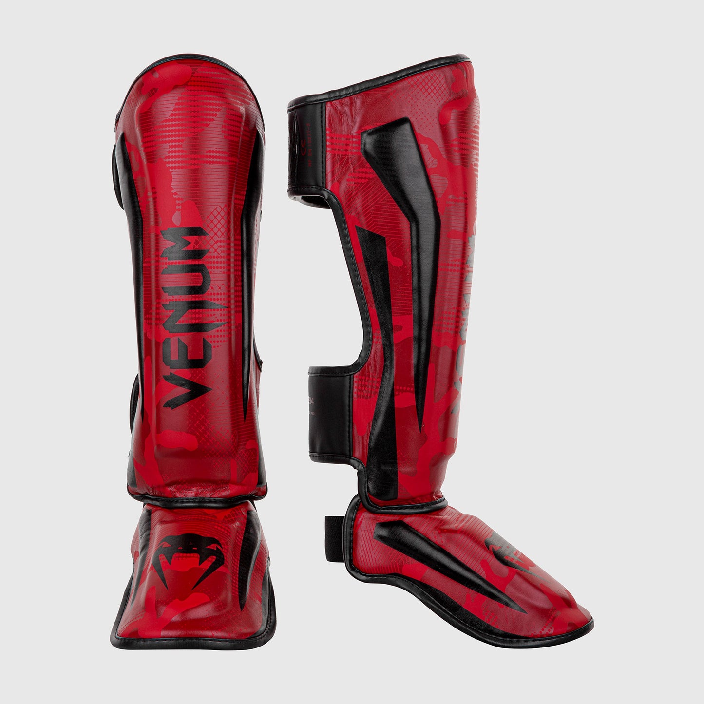 Venum Elite Schienbeinschützer - Camo Rot