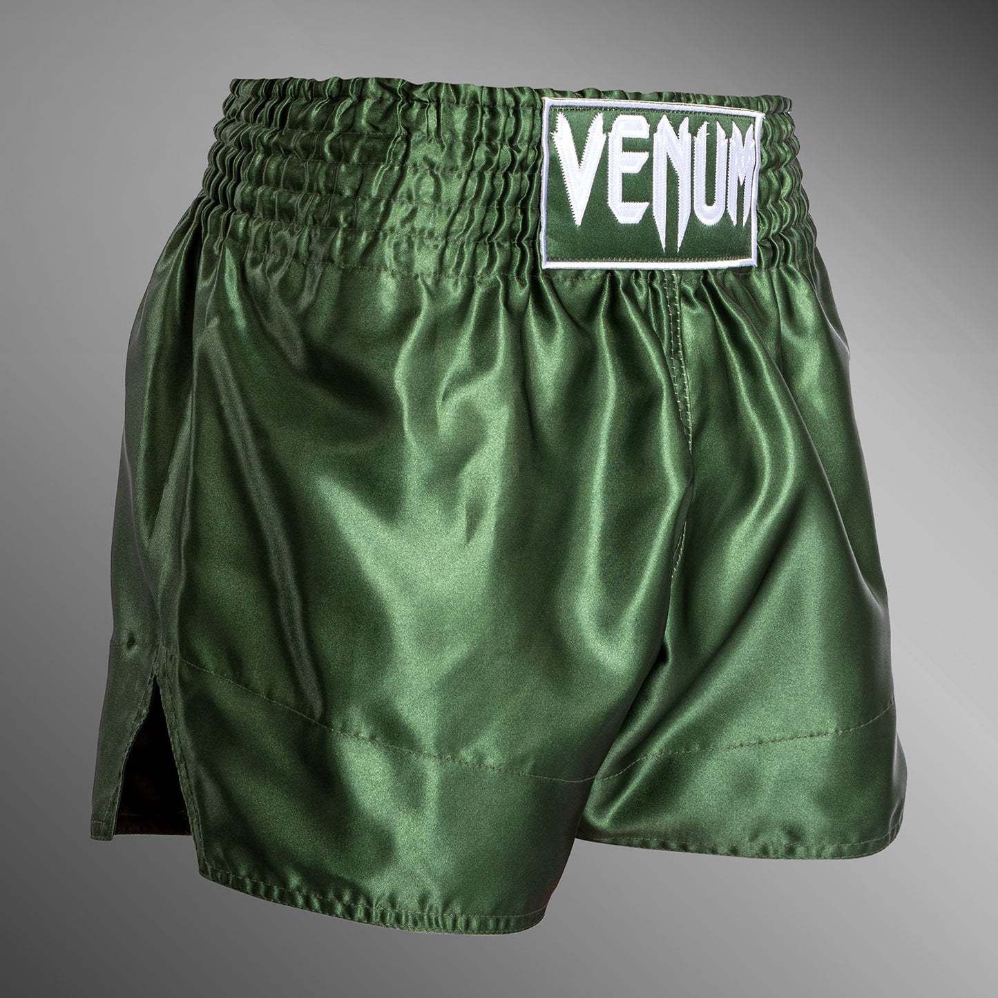 Venum Classic Muay Thaï Short Khaki/Weiß