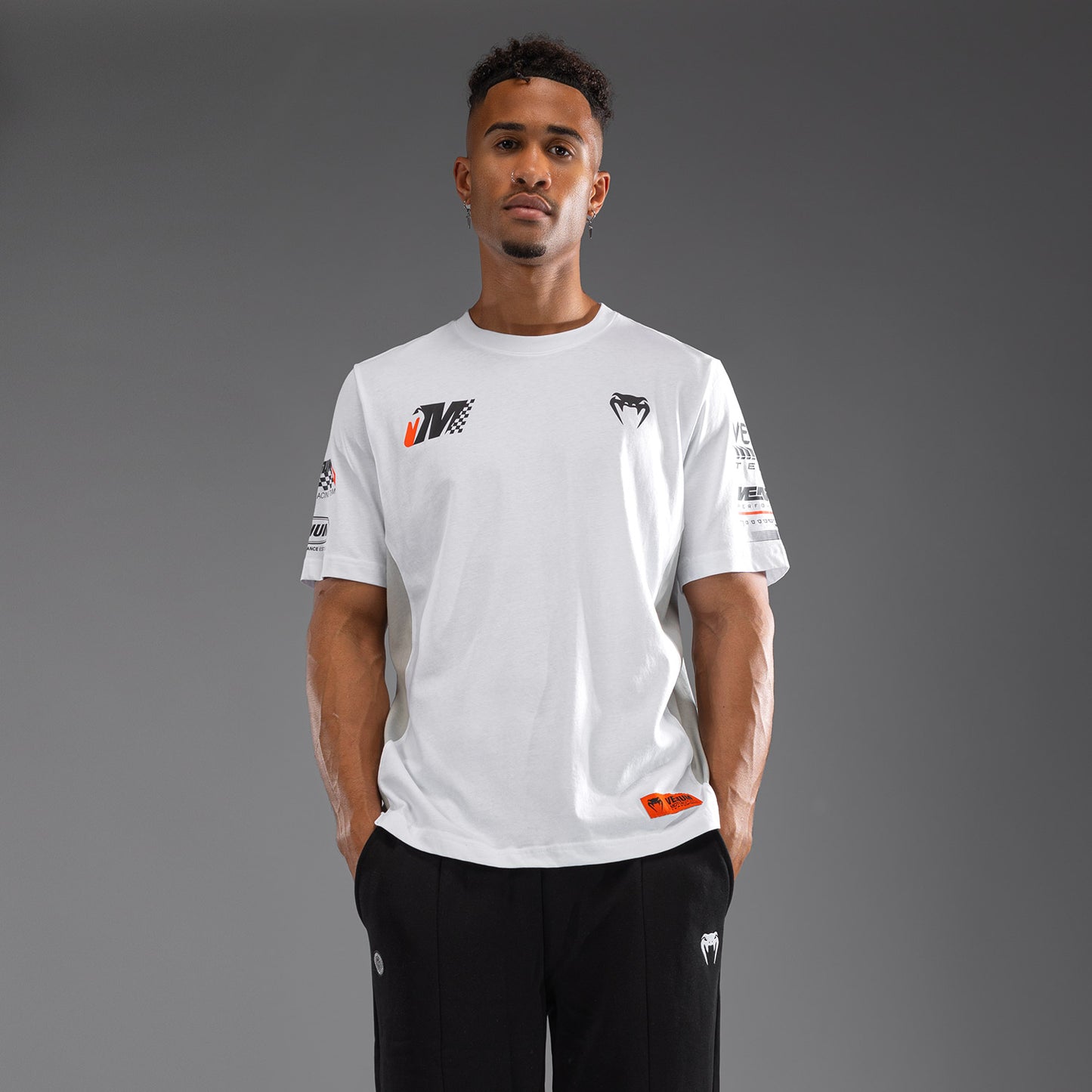 Venum Motorsport T-Shirt - Schnee Weiß