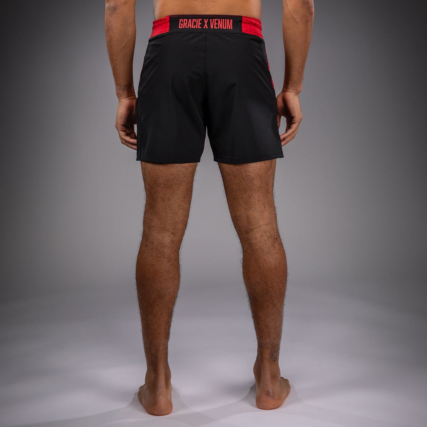 Venum x Roger Gracie Signature Fightshorts - Schwarz/Rot