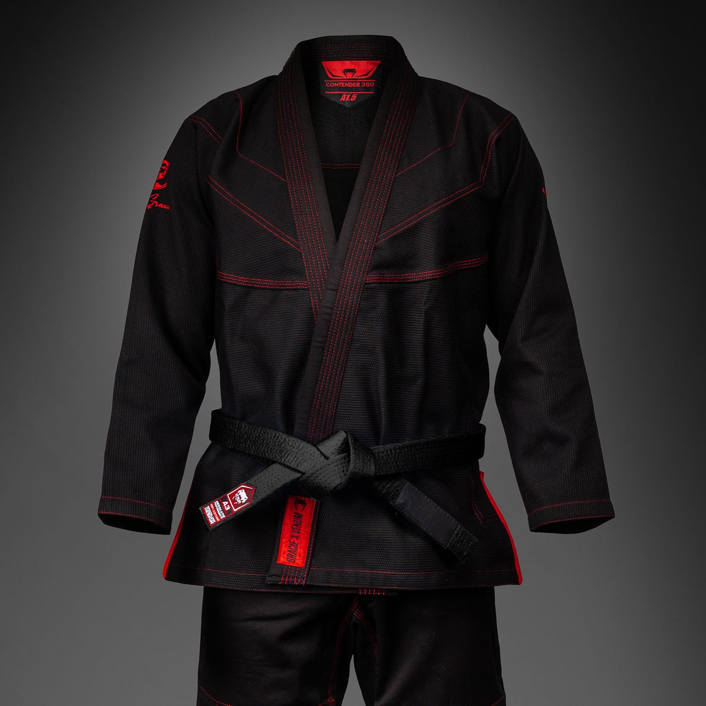 Venum x Roger Gracie Signature BJJ Gi - Schwarz/Rot