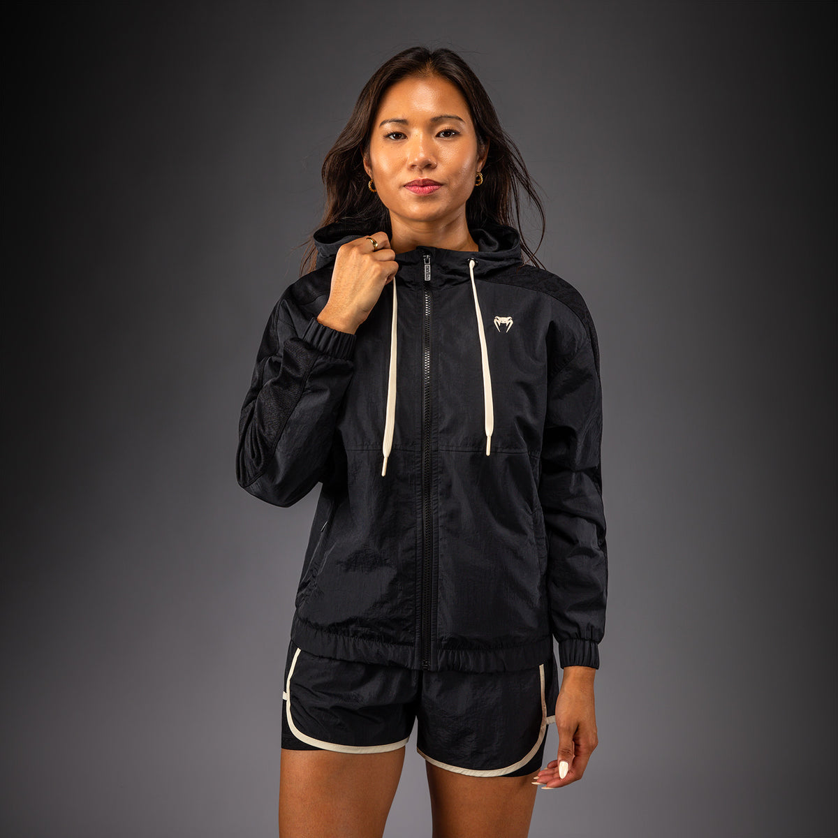 Venum Viper Damen Trainingsjacke - Schwarz