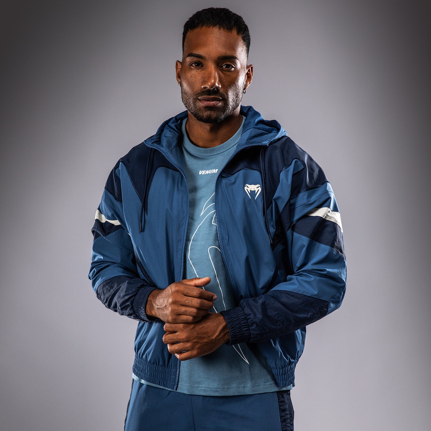 Venum Attack 90 Tracksuit Jacket - Mitternachtsblau