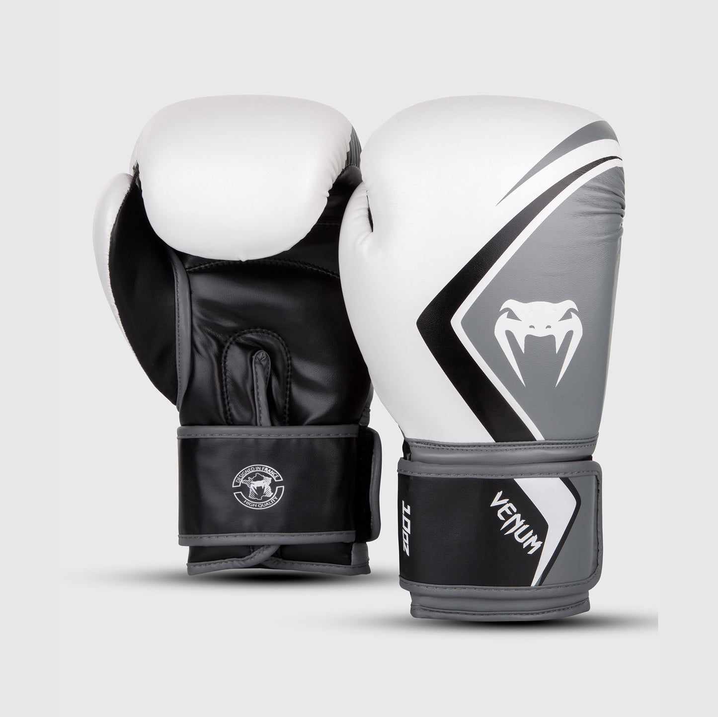 Venum Boxhandschuh Contender 2.0 - Weiß/Grau-Schwarz