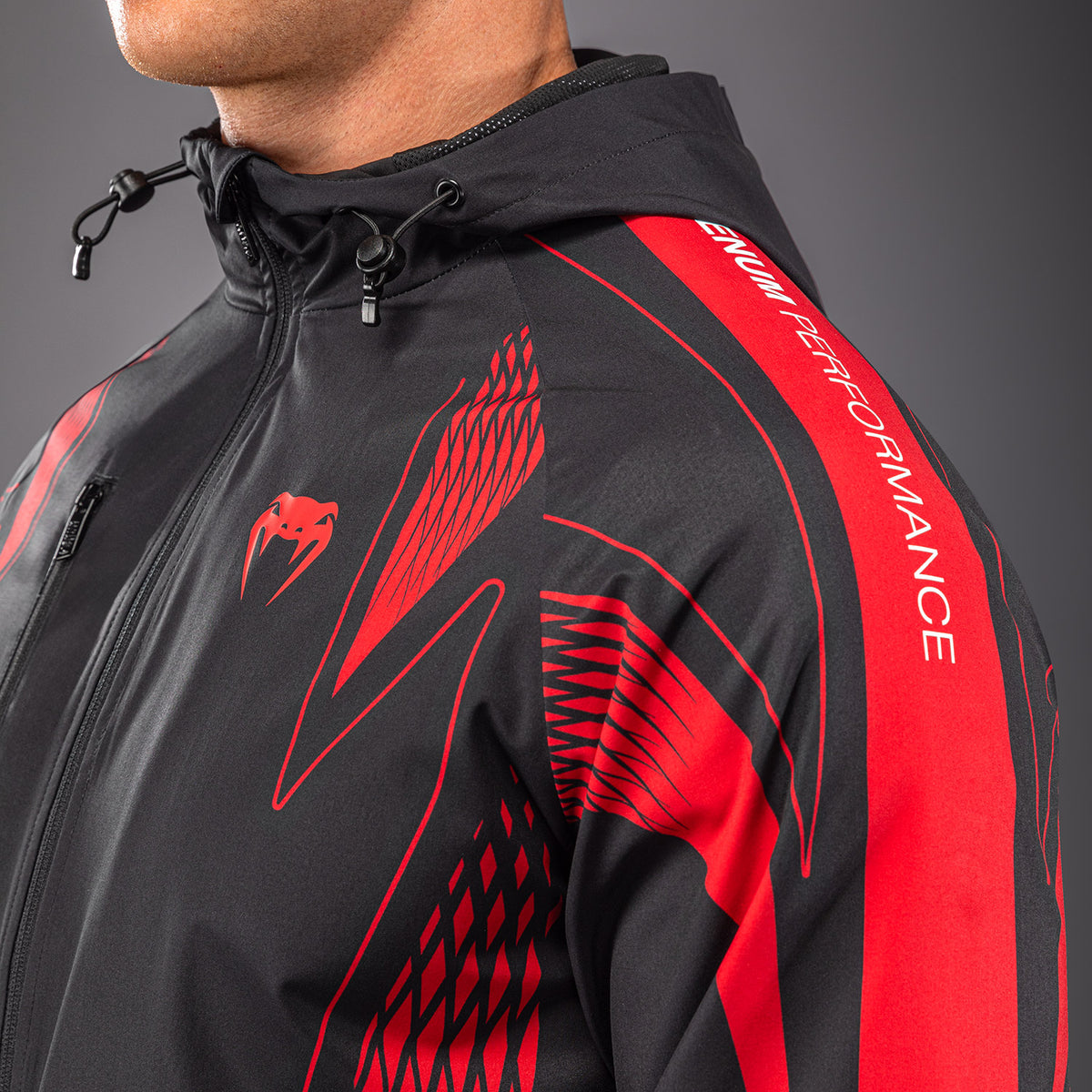 Venum Amazonia Reborn Trainingsjacke - Schwarz/Rot