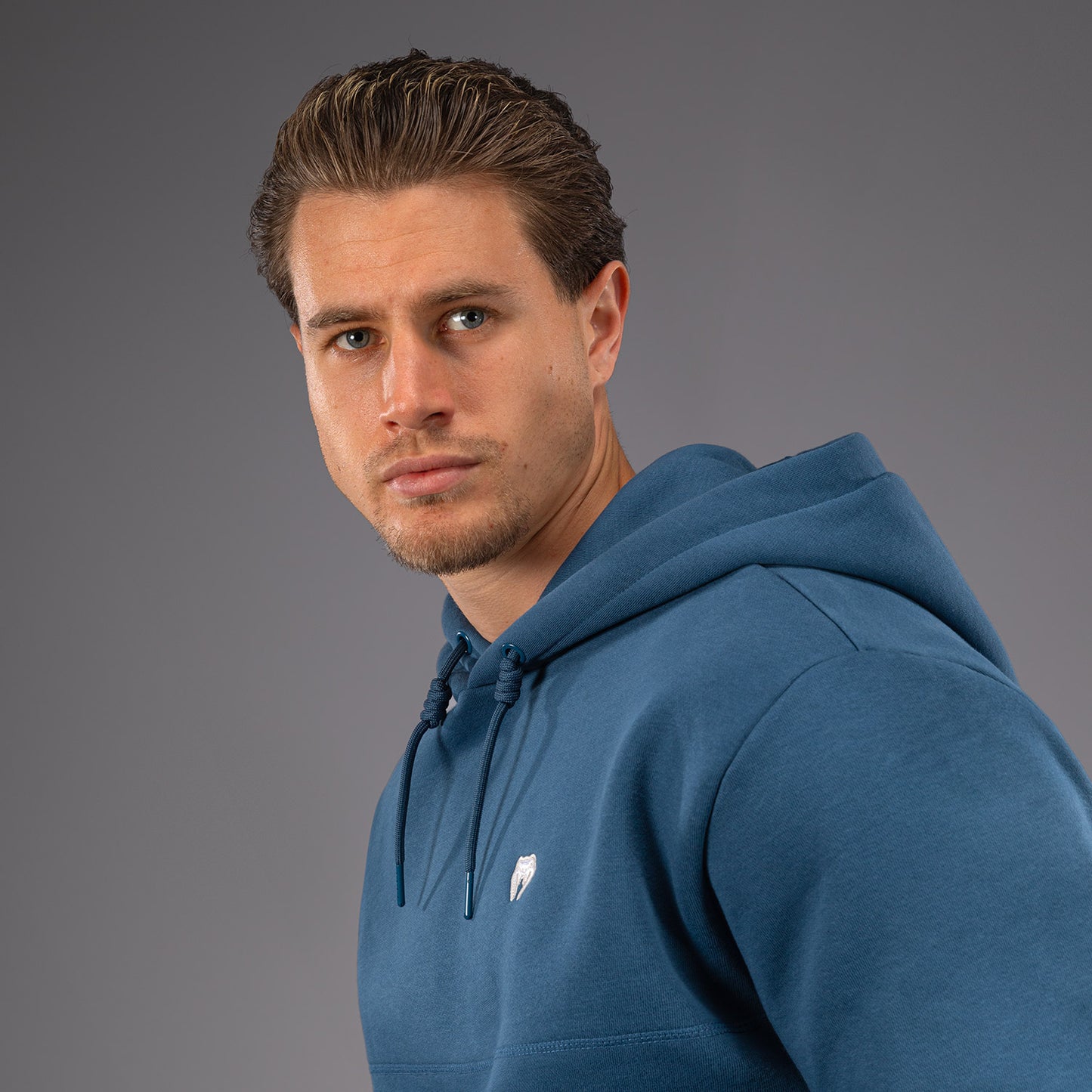 Venum Silent Power Hoodie - Pfau Blau