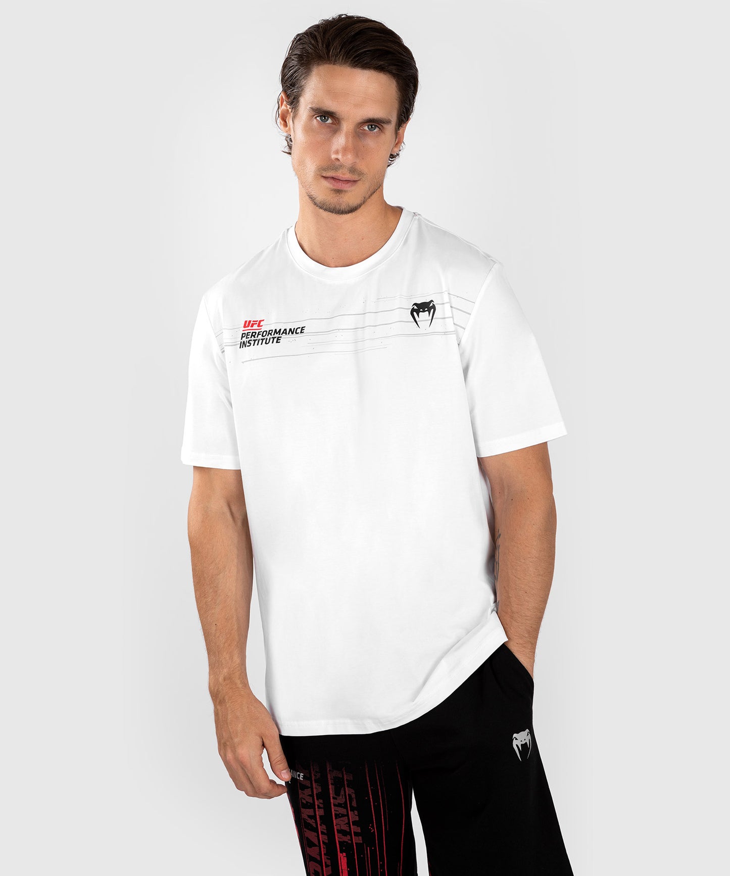 UFC Venum Performance Institute 2.0 T-Shirt für Männer - Weiß